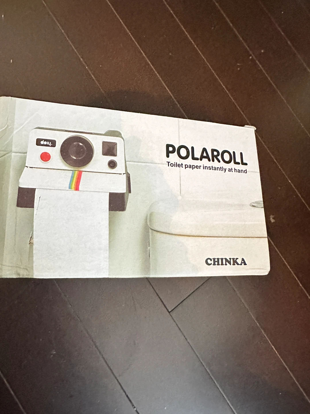 CHINKA Polaroll Toilet Paper Holder - New in Box!