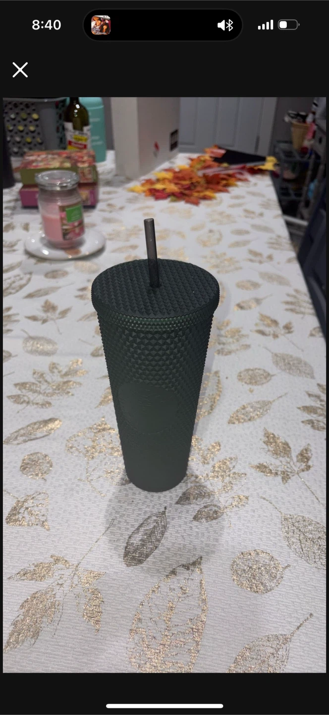 Starbucks Studded Tumbler - Dark Green