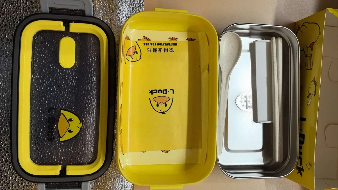 L.Duck Stainless Steel Lunch Box - New - photo 3