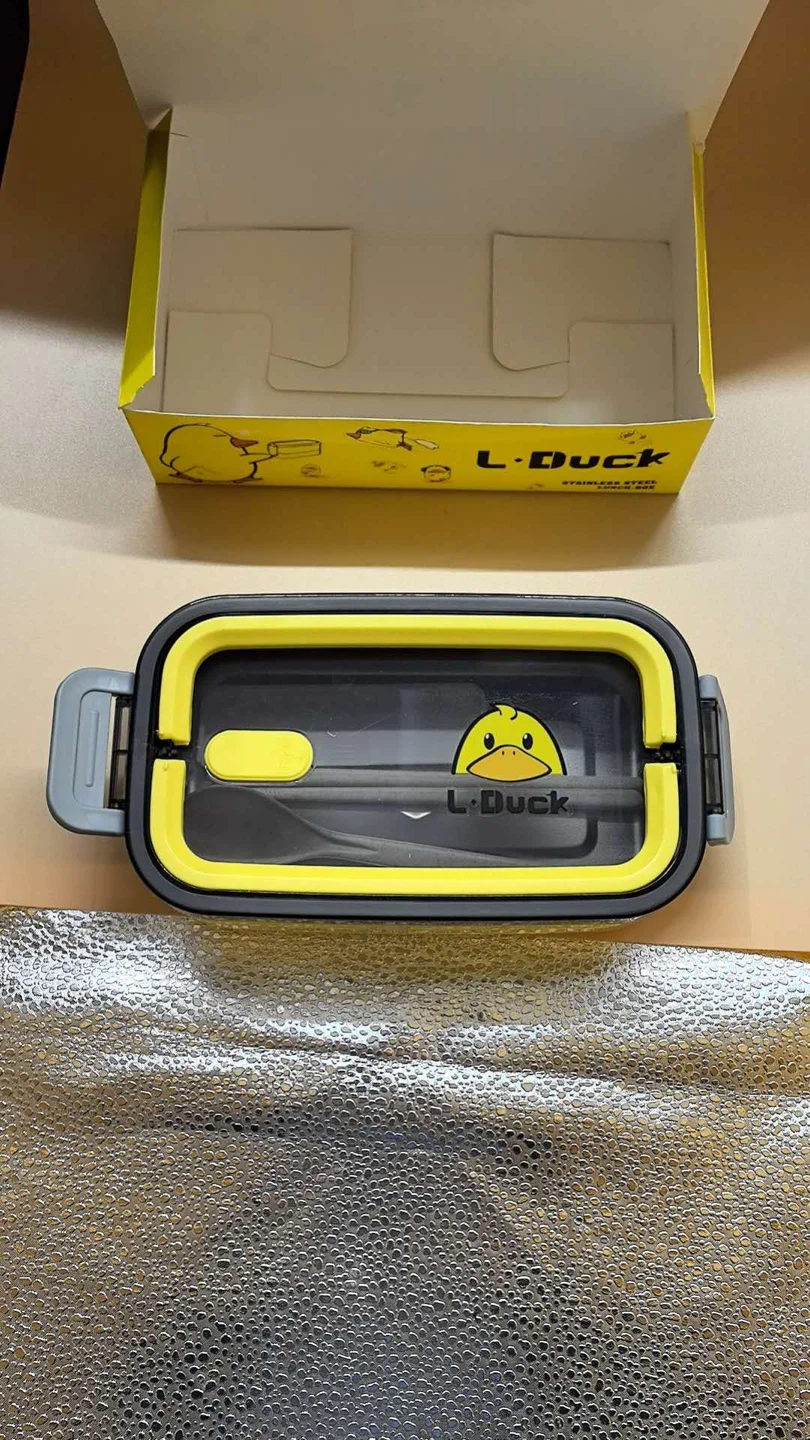 L.Duck Stainless Steel Lunch Box - New - photo 2