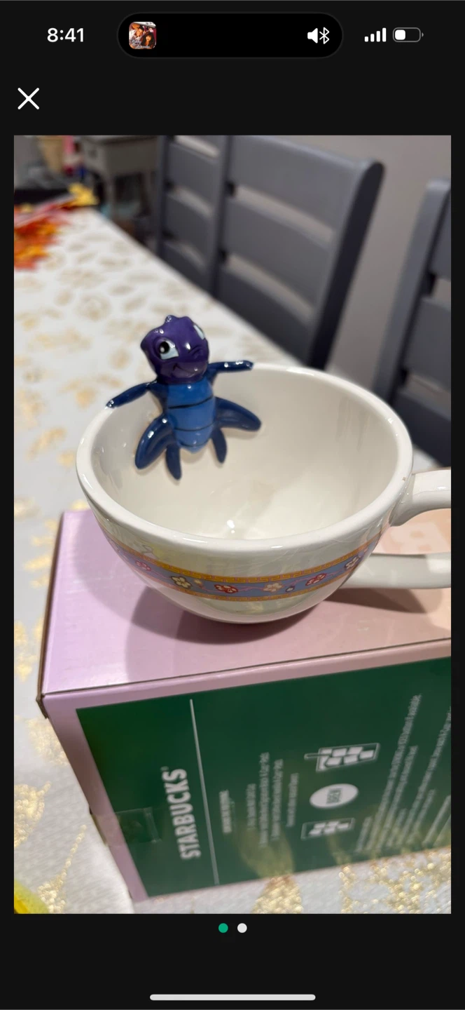Mug with Creature Figurine
