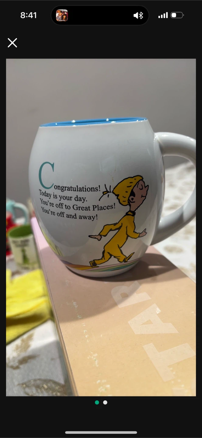 Dr. Seuss 'Oh, the Places You'll Go!' Mug