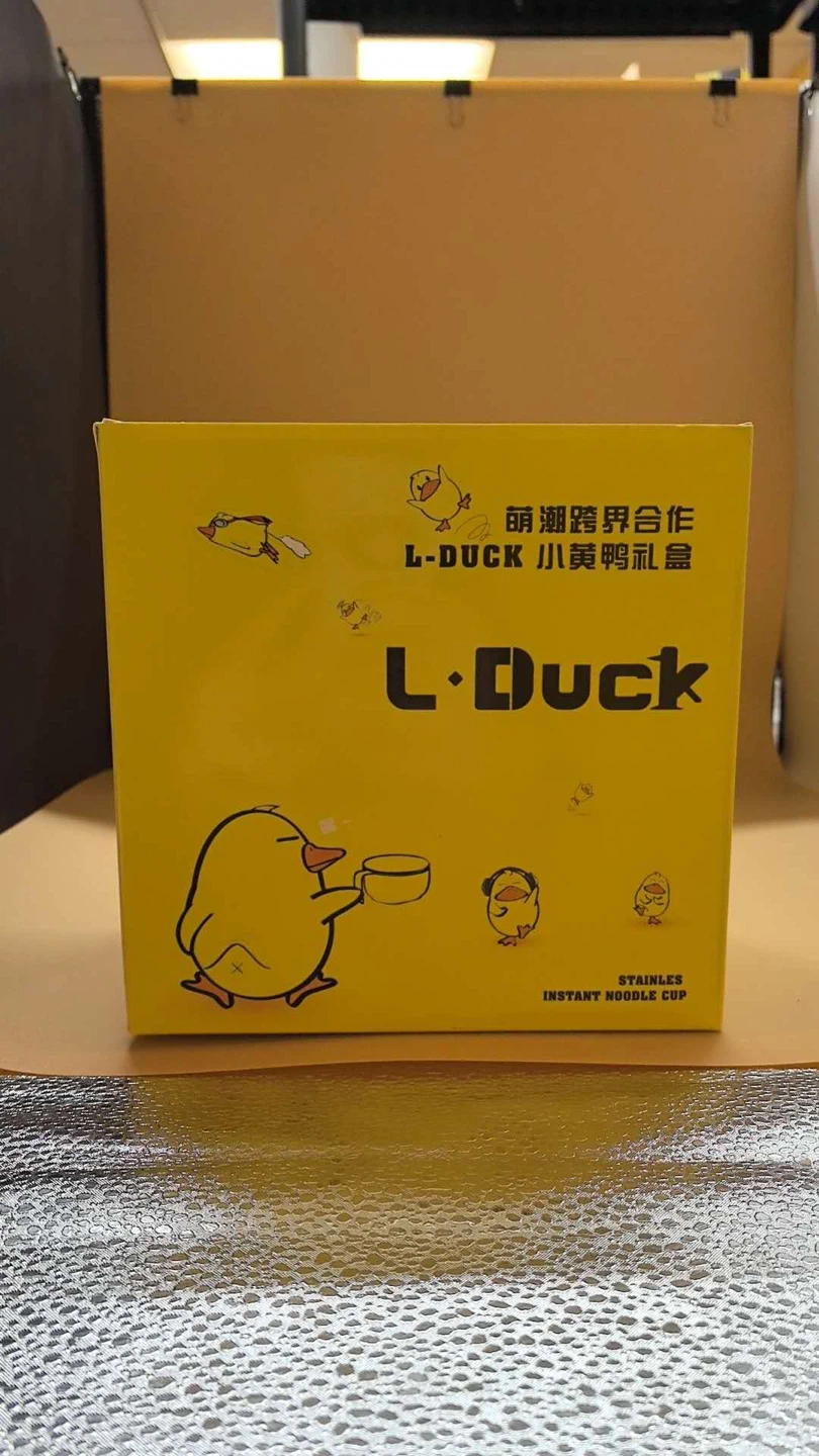 L.Duck Instant Noodle Bowl - Yellow - photo 2