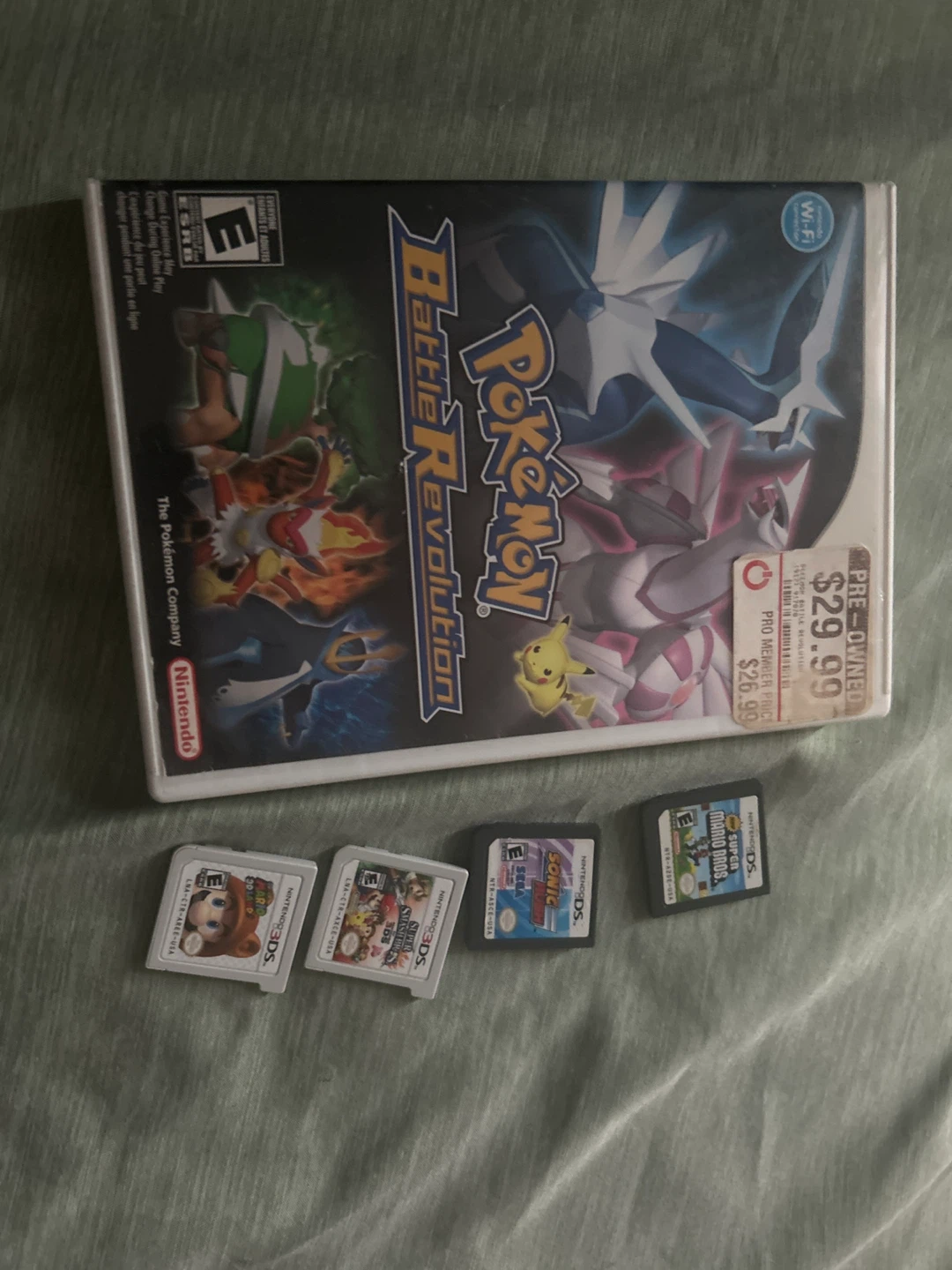 Mario and sega and pokemon classics
