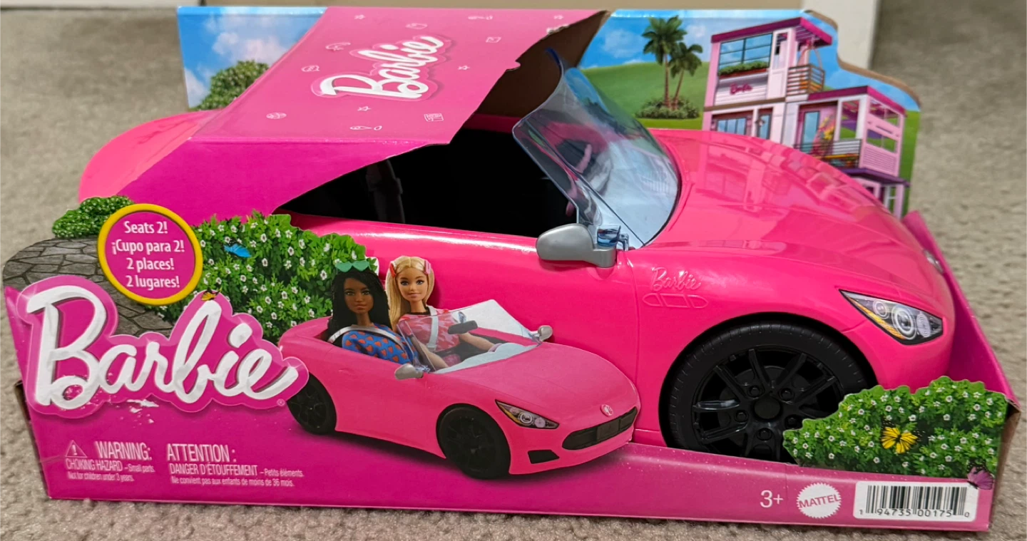 New Barbie Convertible Car