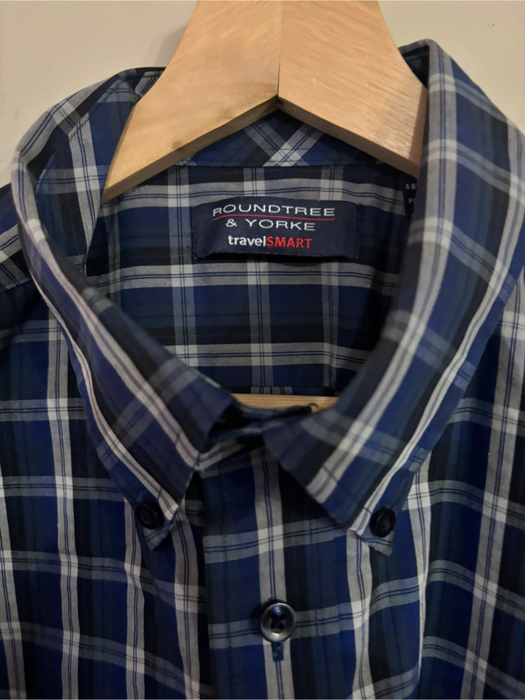 Roundtree & Yorke TravelSmart Plaid Shirt - Size L - photo 2
