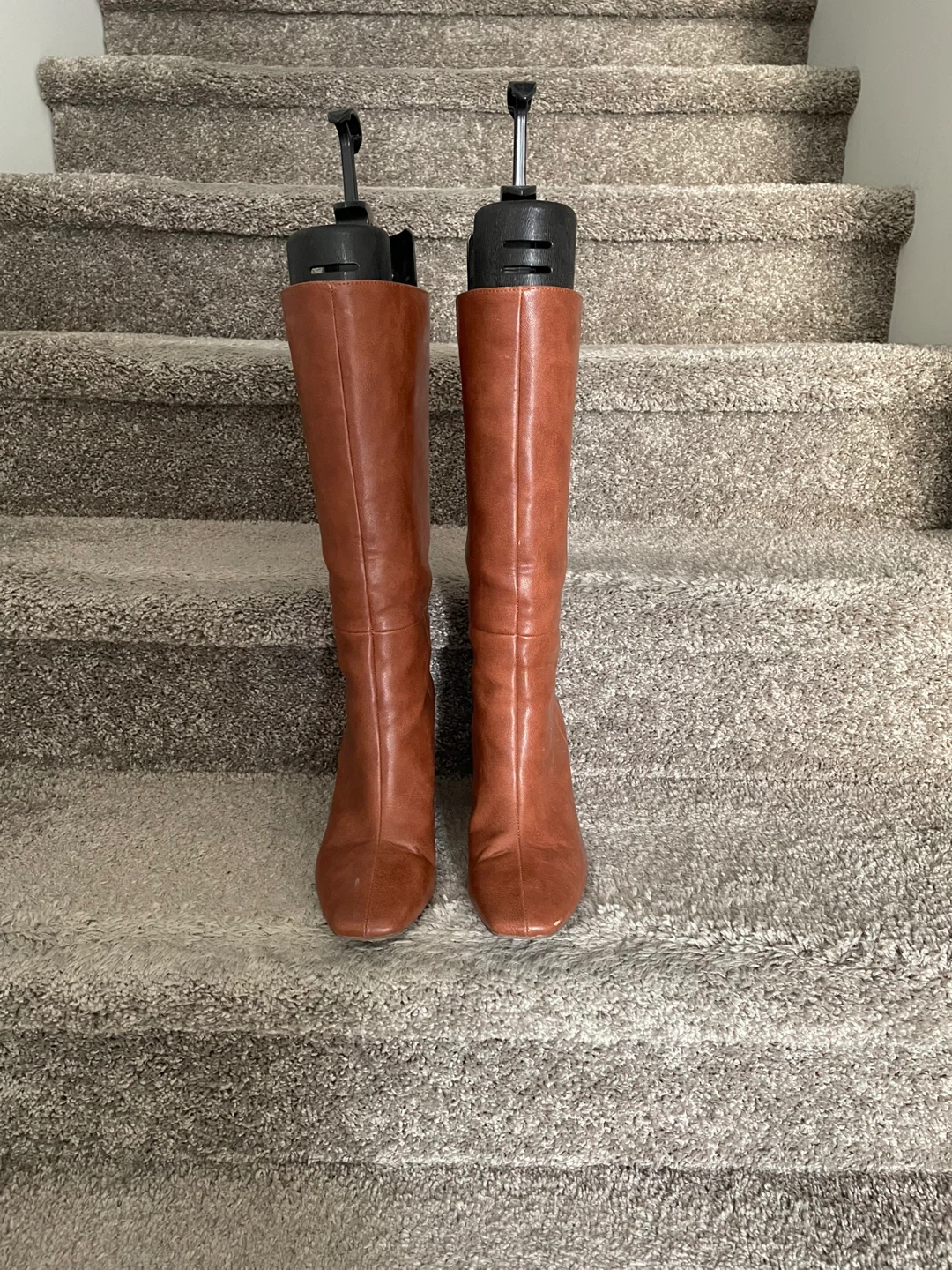Brown Knee-High Boots, Size 10