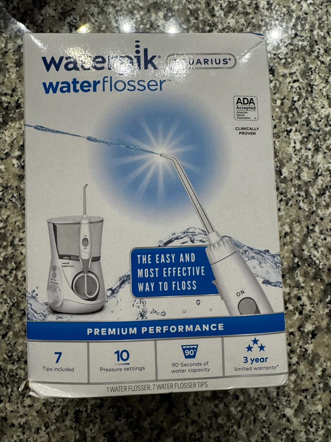 Waterpik Aquarius Water Flosser - NEW in box!