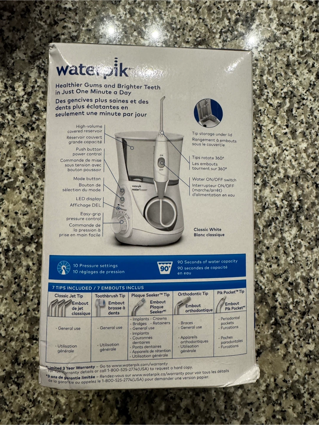 Waterpik Aquarius Water Flosser - NEW in box! - photo 2