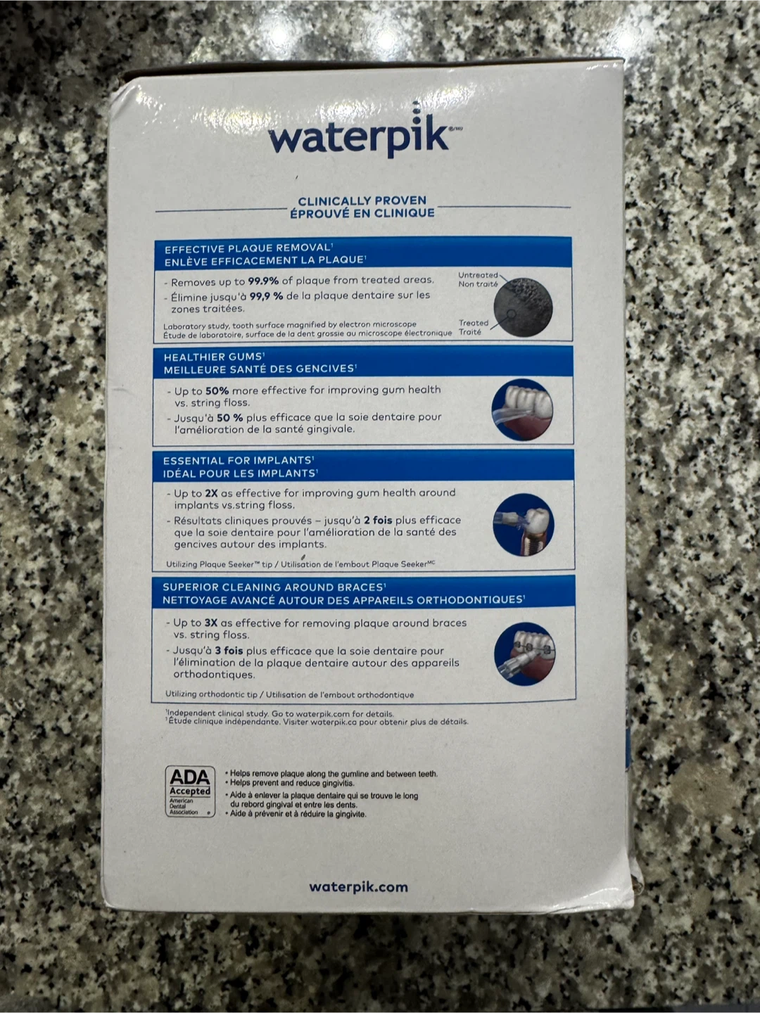 Waterpik Aquarius Water Flosser - NEW in box! - photo 3