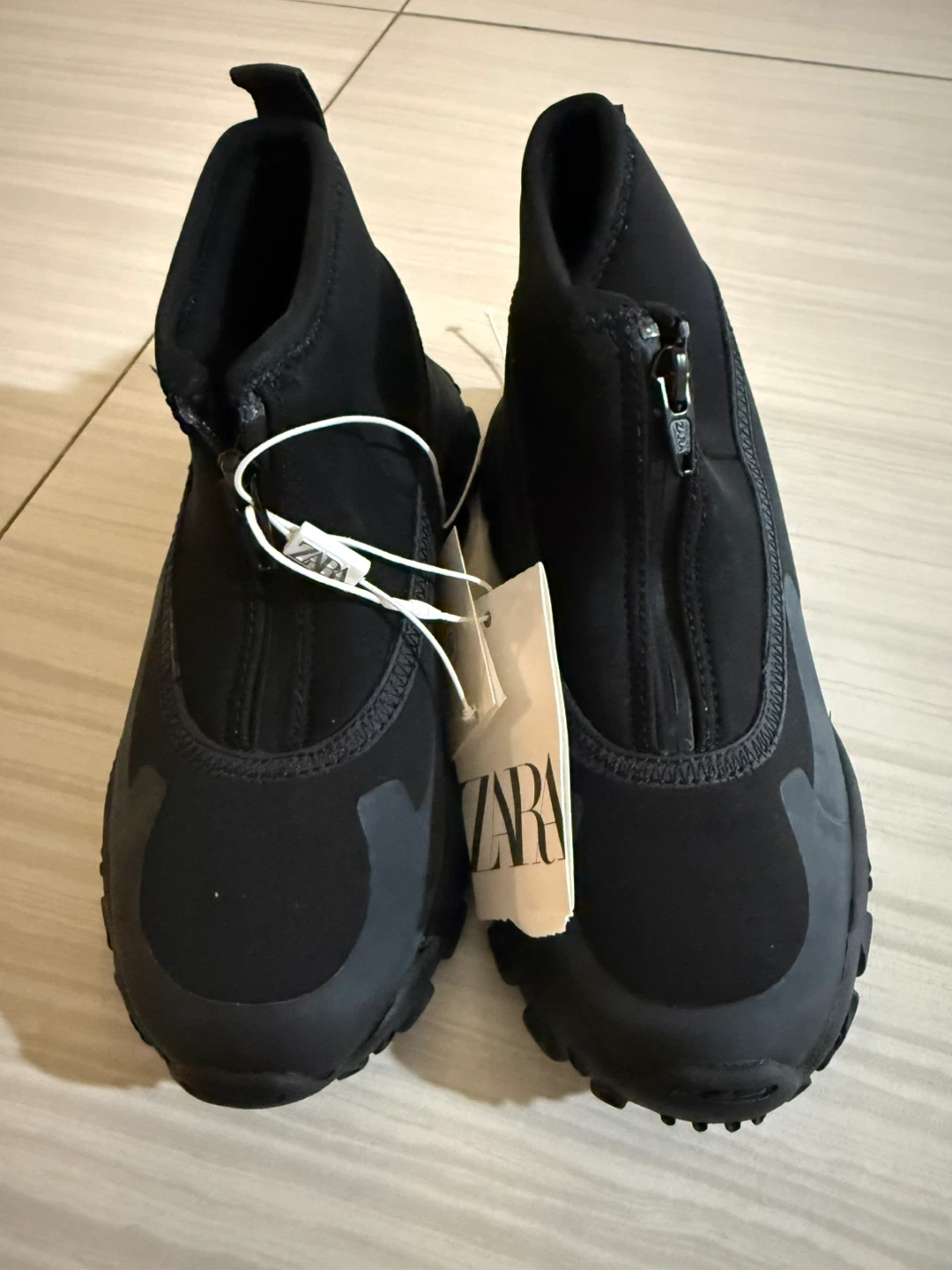Zara Black Ankle Boots