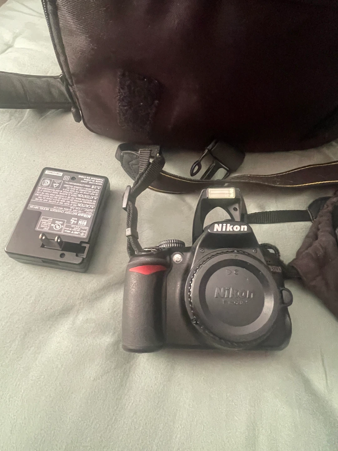 Nikon D3100 DSLR Camera with 2 Lenses & Bag