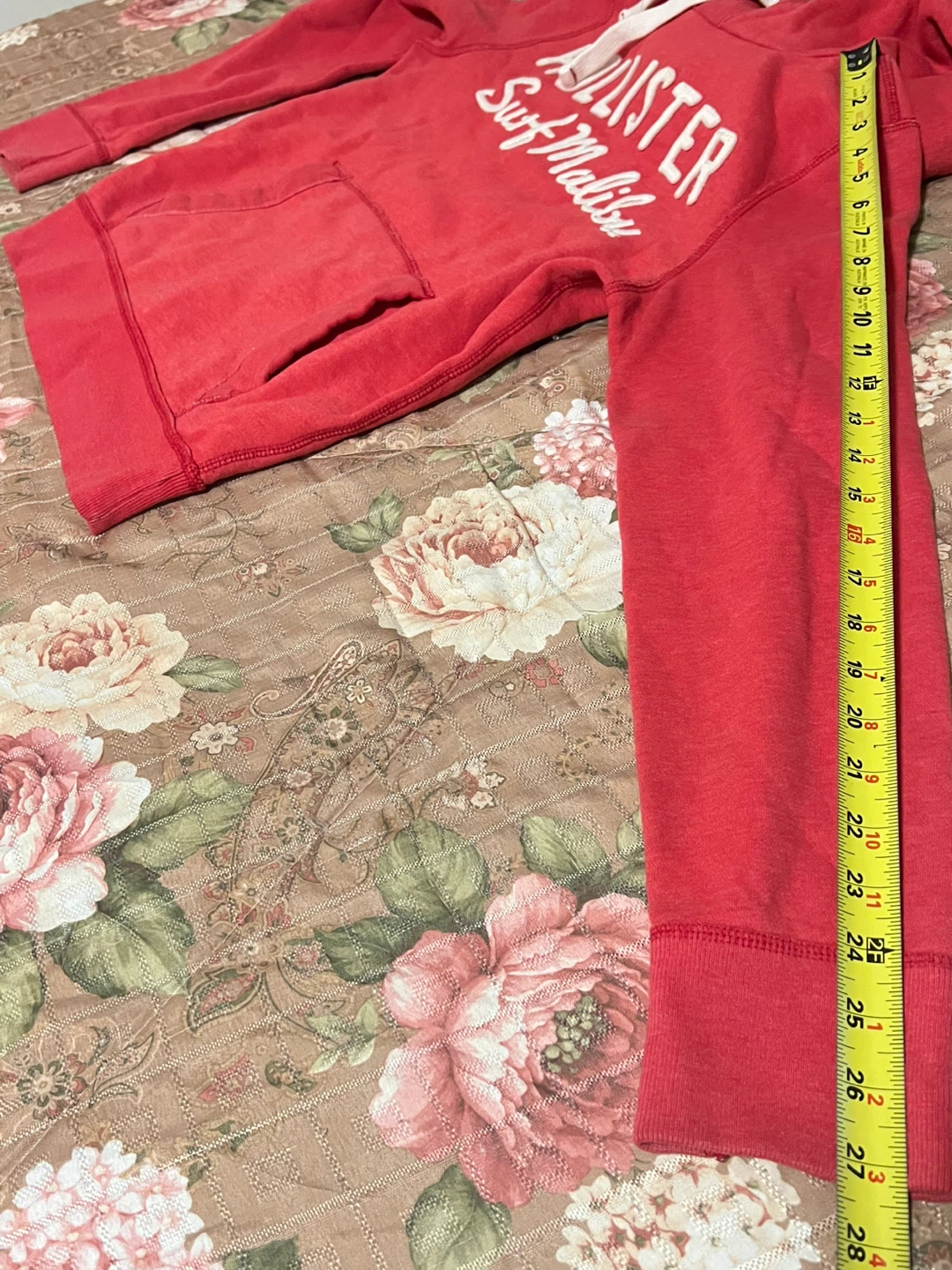 Hollister Surf Malibu Red Hoodie - photo 4