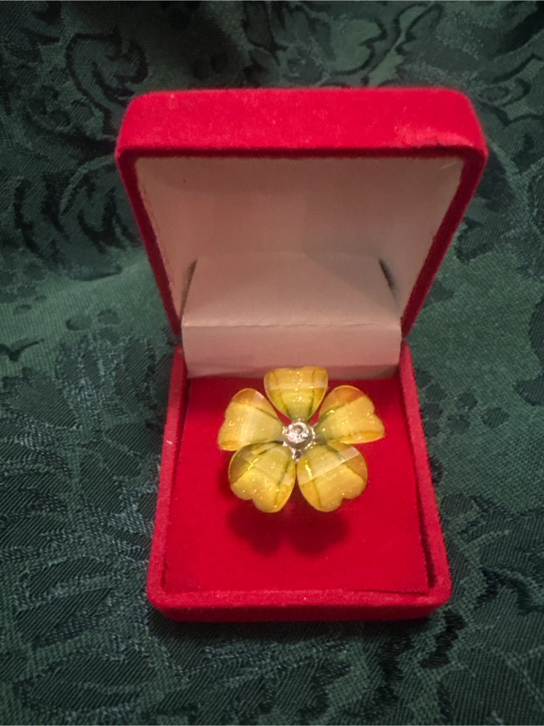 Flower Ring - Adjustable Band