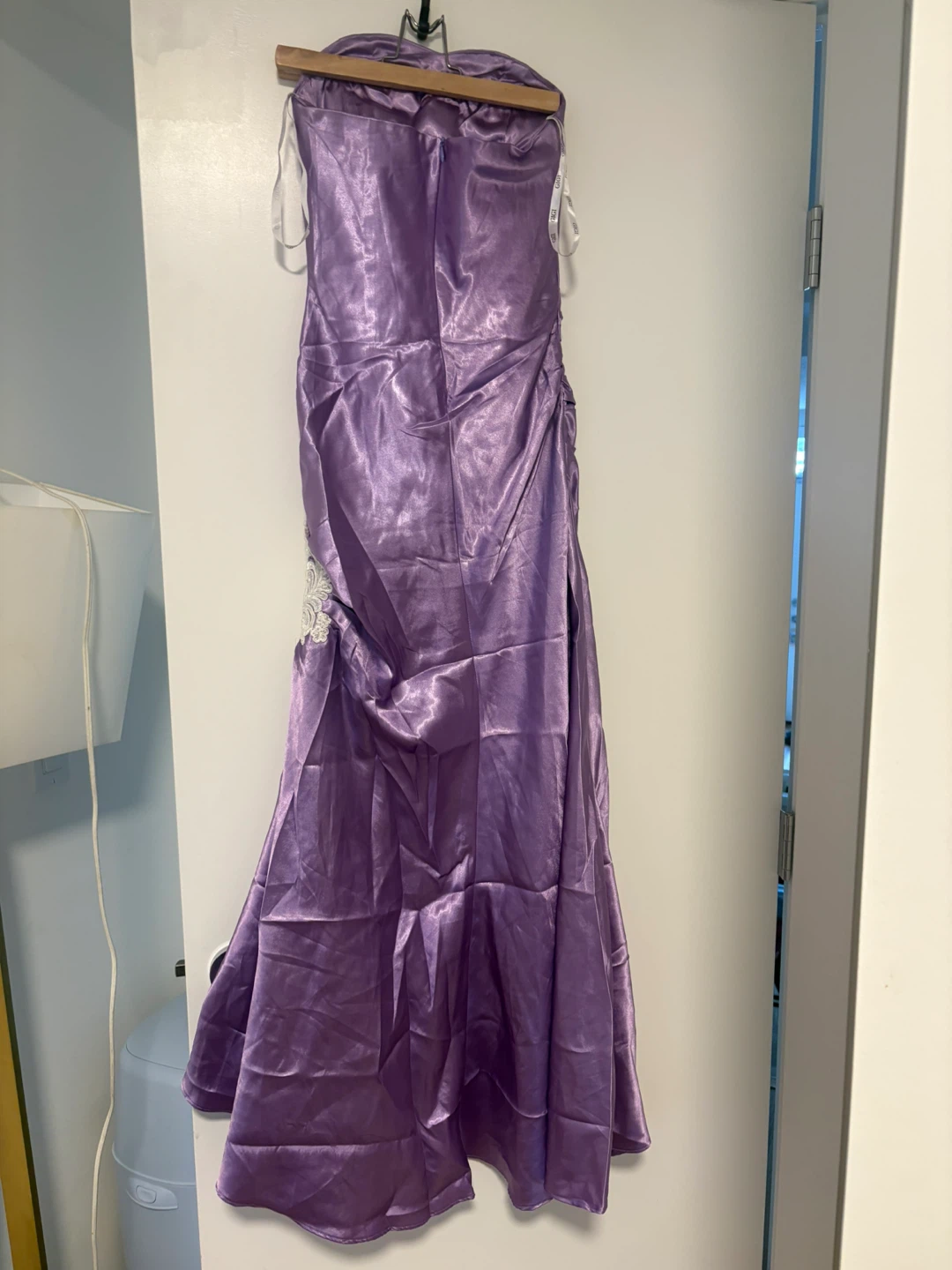 GIGI Purple Strapless Dress (graduation dress) - photo 5