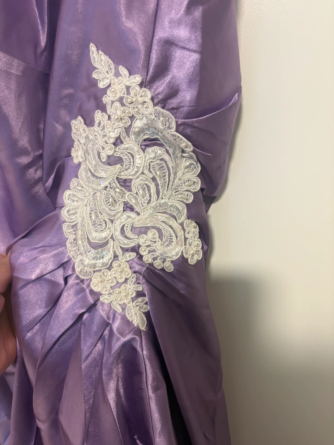 GIGI Purple Strapless Dress (graduation dress) - photo 2