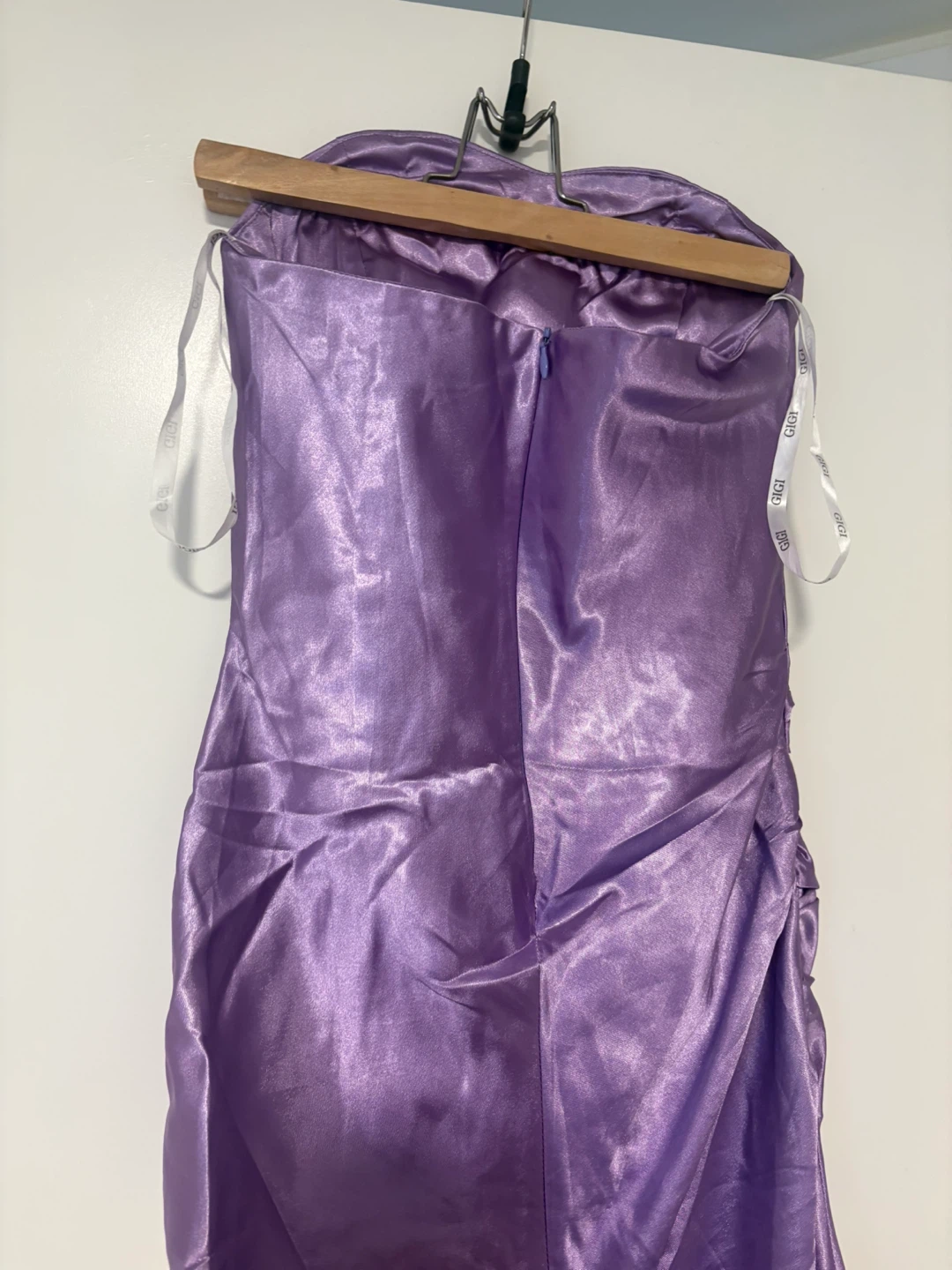 GIGI Purple Strapless Dress (graduation dress) - photo 4