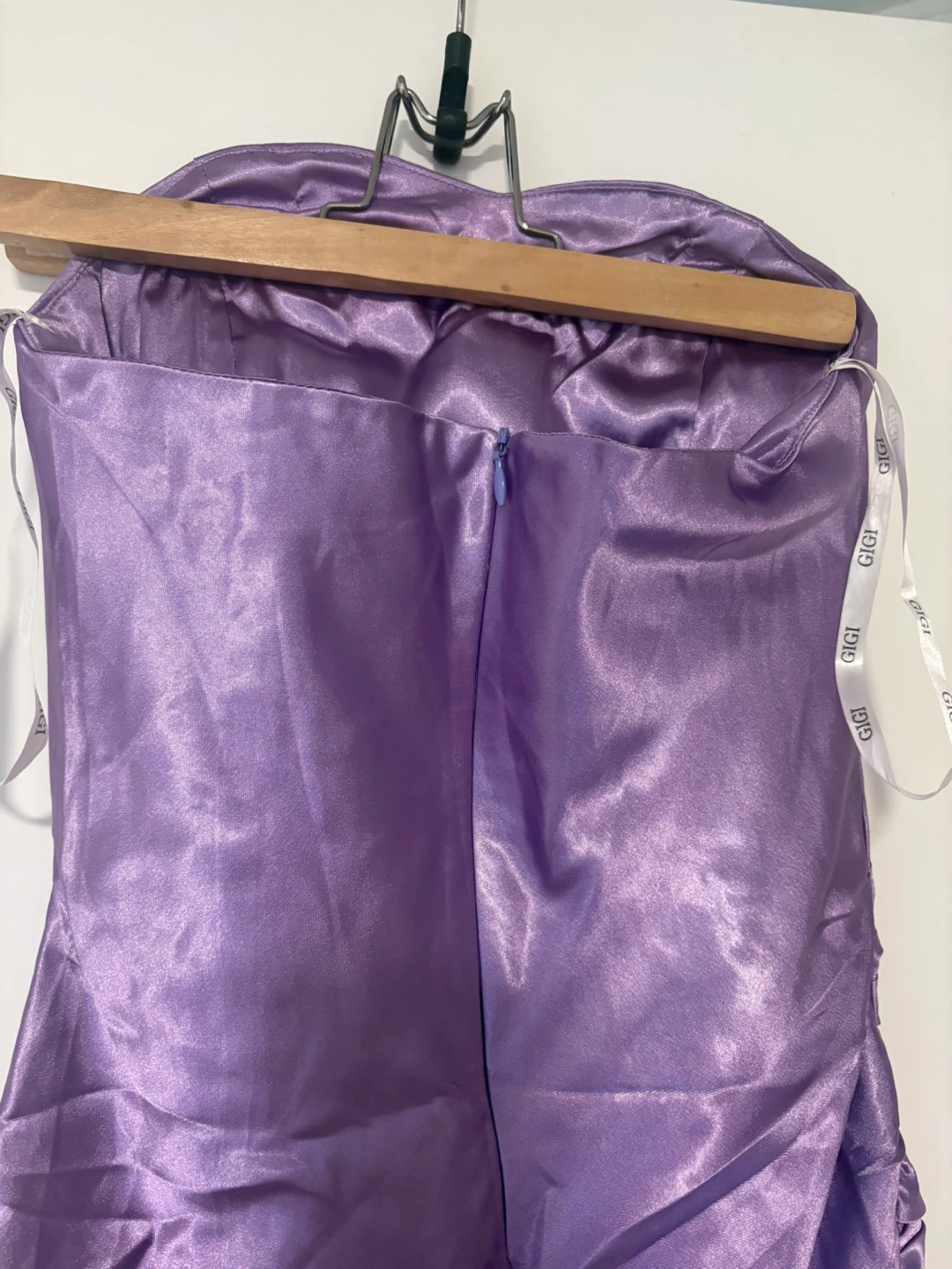 GIGI Purple Strapless Dress (graduation dress) - photo 3
