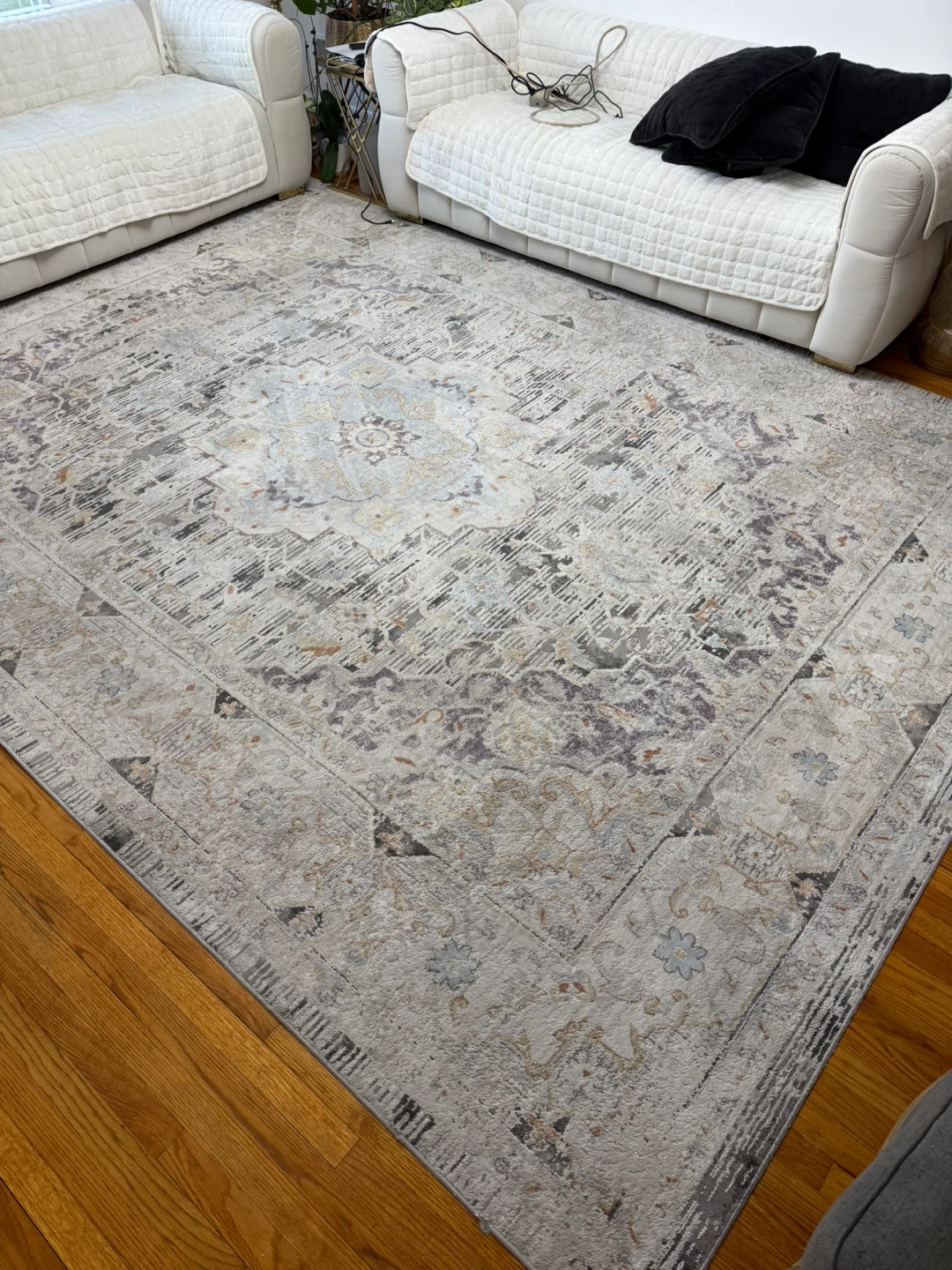 Tahari Slate Rug 9'2" x 12'5" Gray/Multi