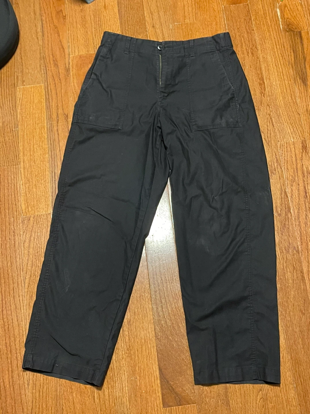 Uniqlo Black Pants, Size M (Waist 28-29 inch)