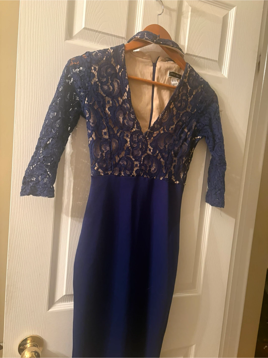 Another Story XS Blue Lace Dress