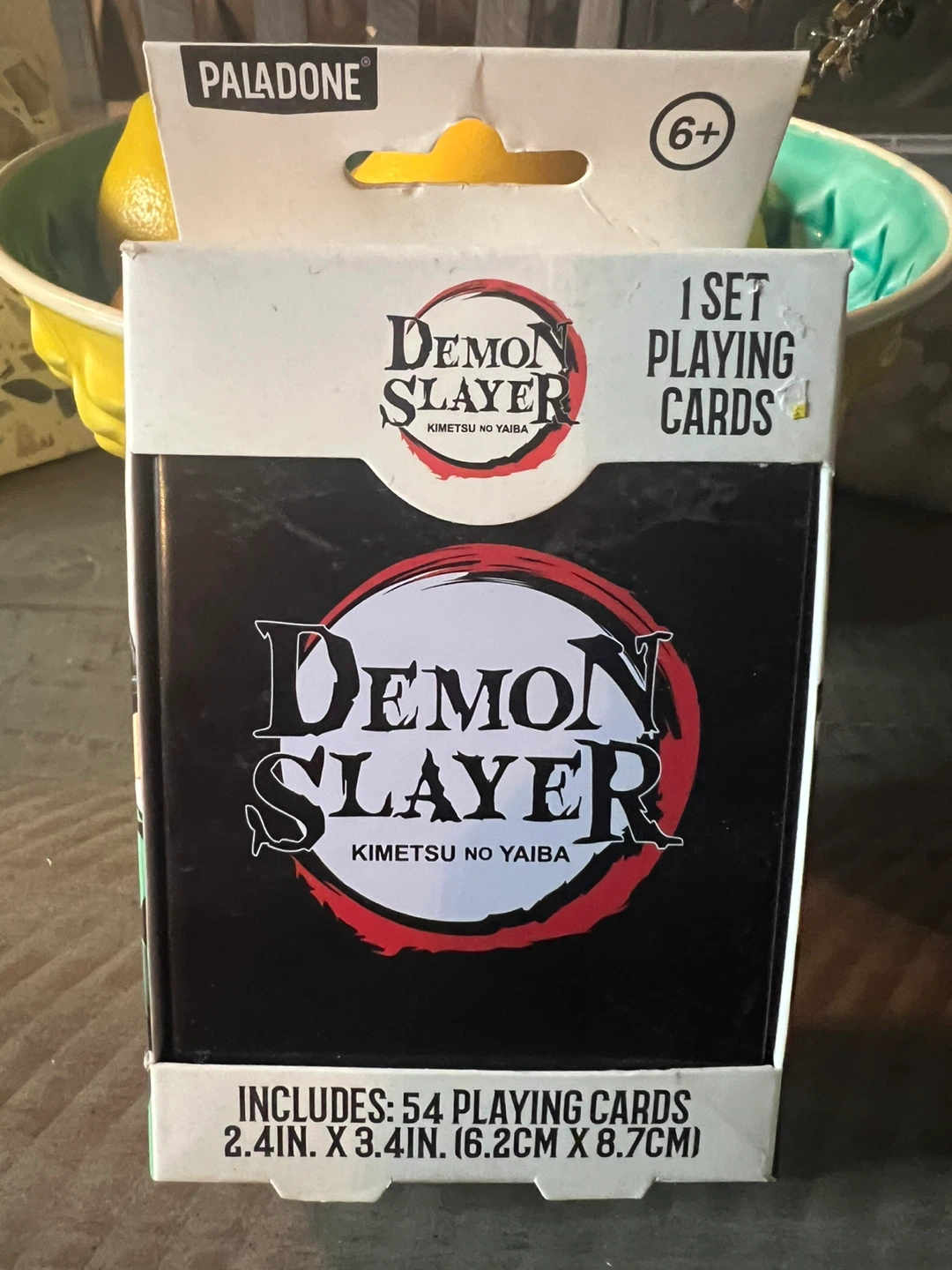 PALADONE Demon Slayer 1 playing Set 6+ [Brand New]