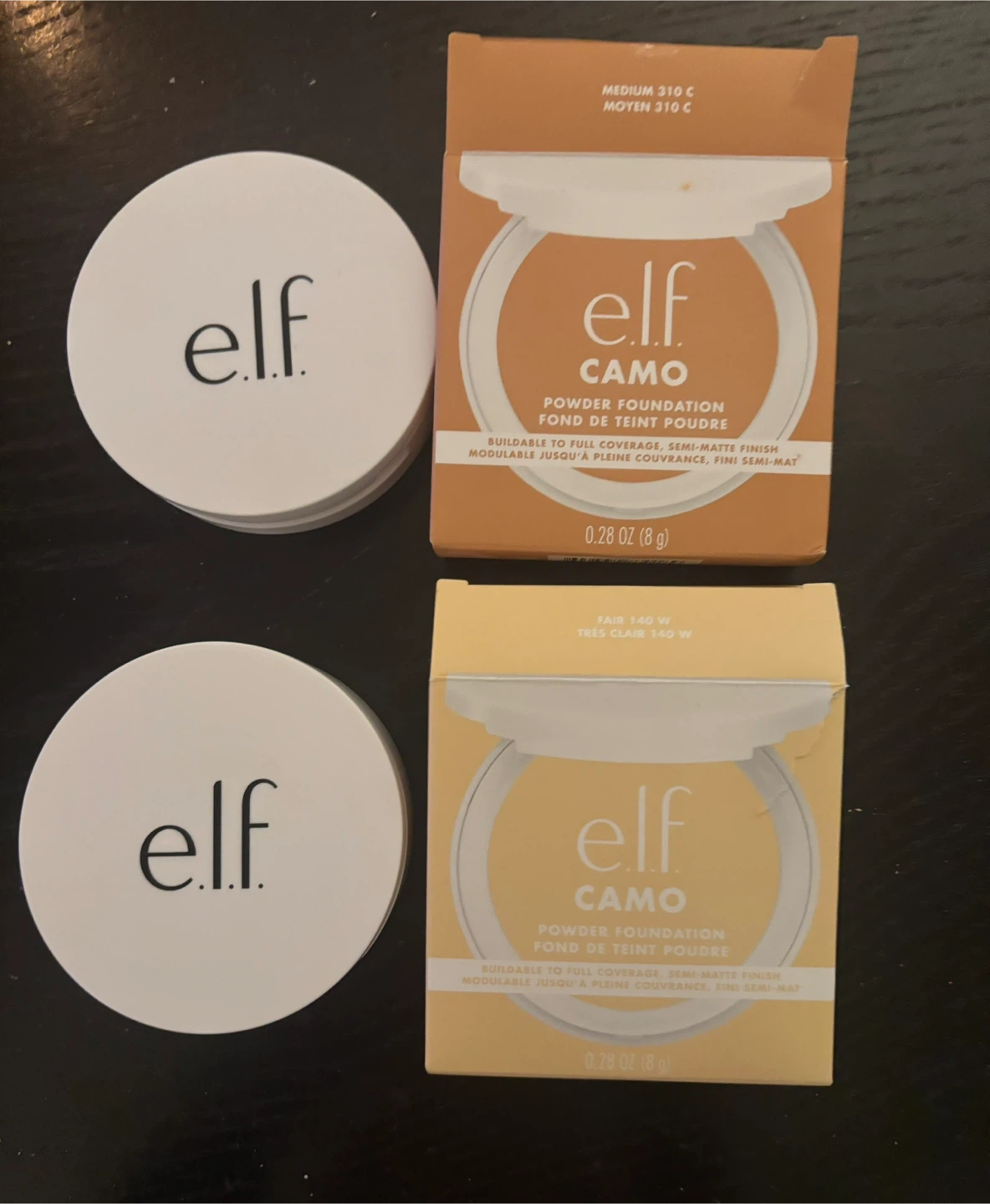 Two e.l.f. Powder Foundation BRAND NEW