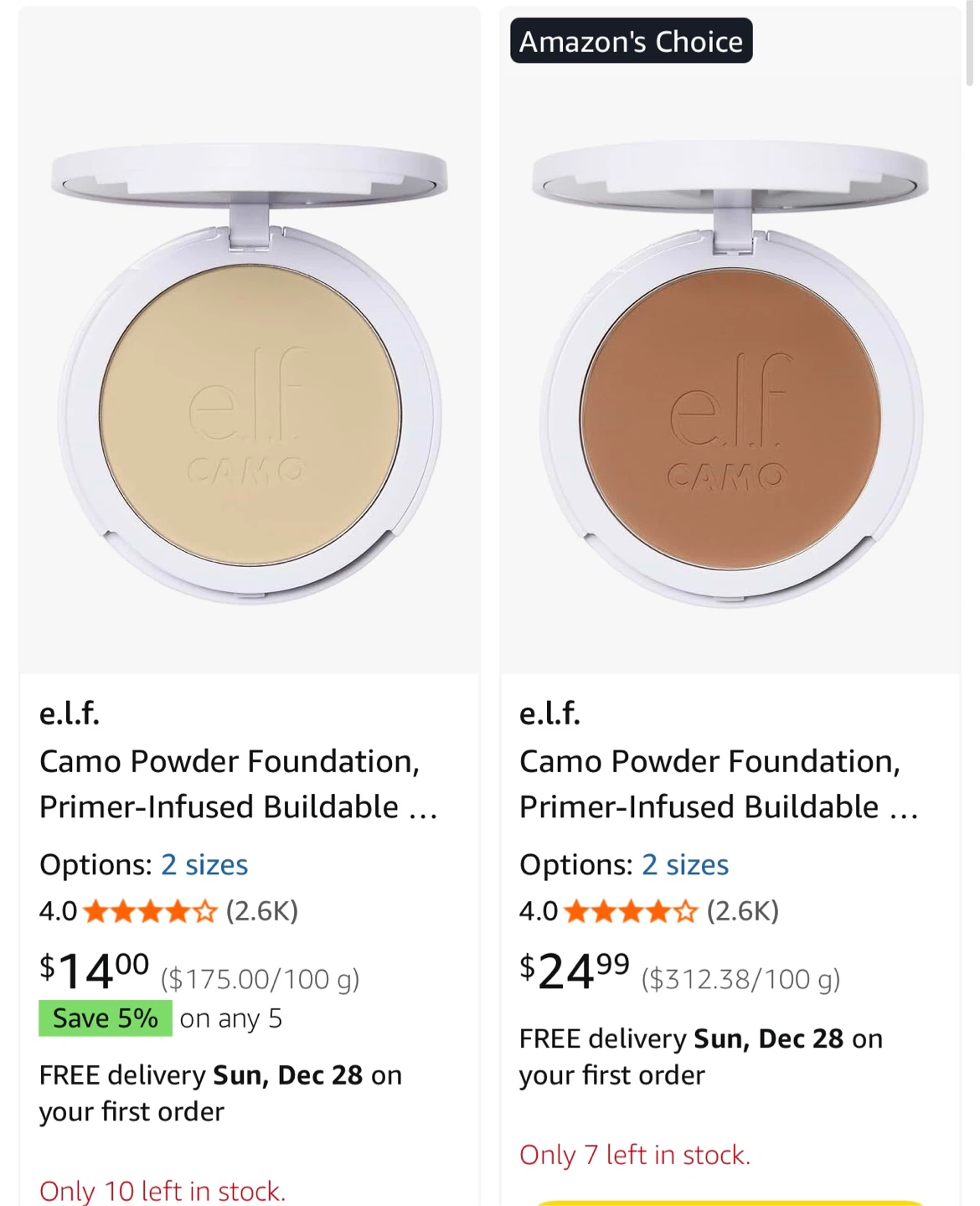Two e.l.f. Powder Foundation BRAND NEW - photo 4