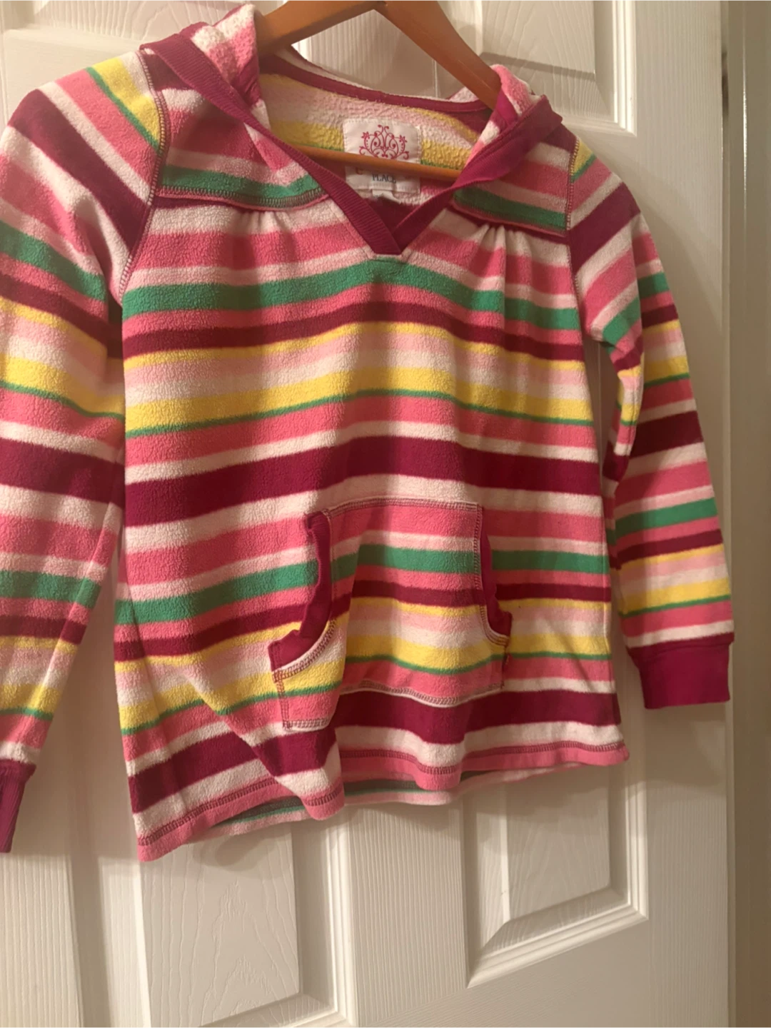 Striped Girls' Hoodie  10/12