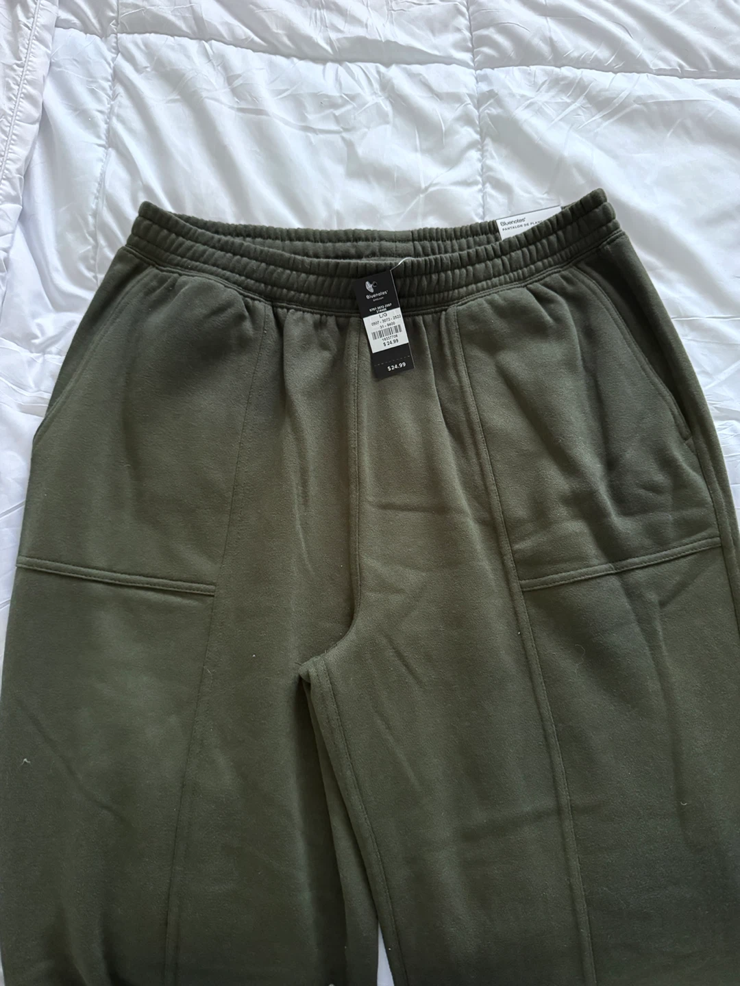 Bluenotes Olive Green Sweatpants - Size Large
