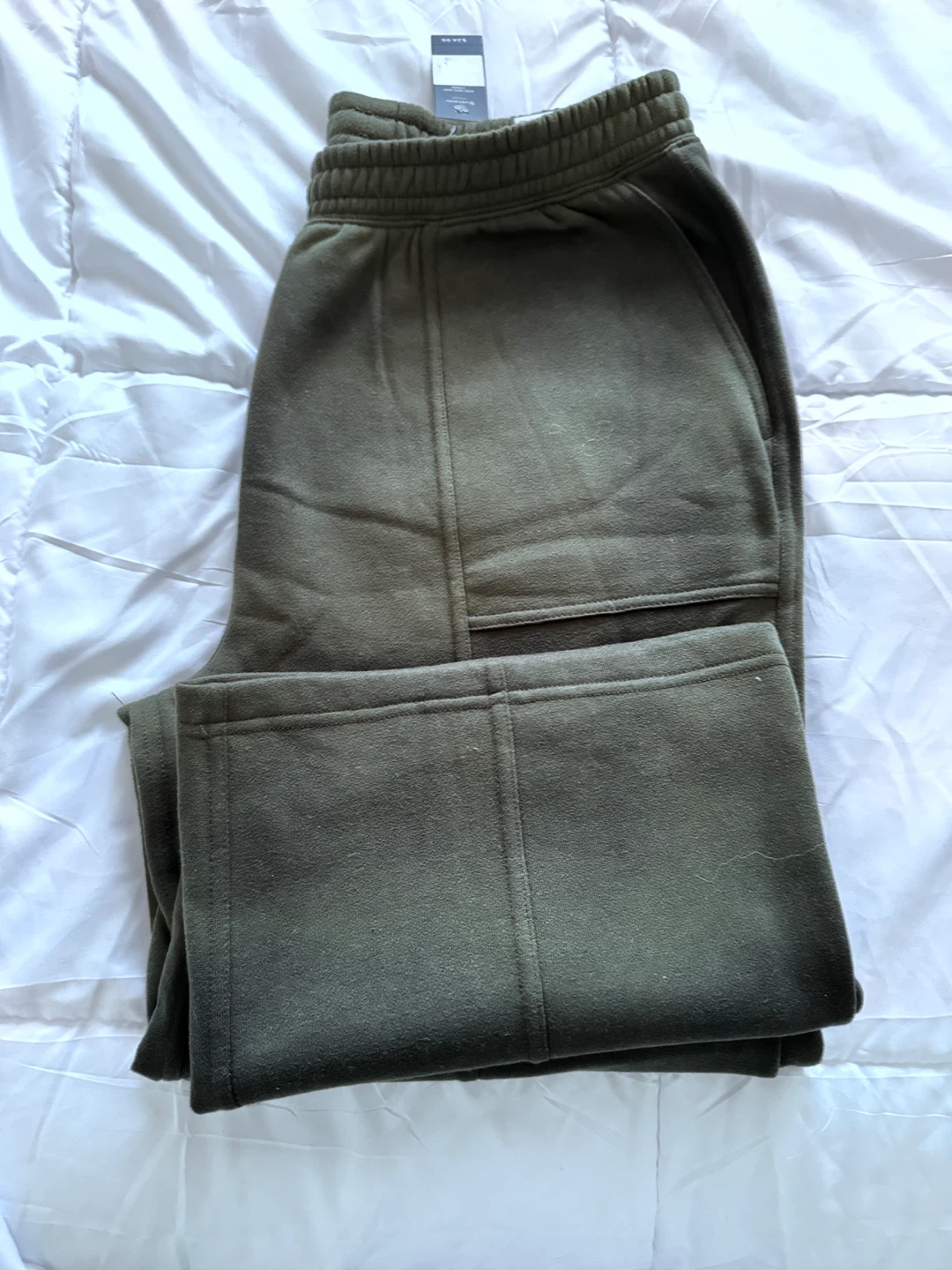 Bluenotes Olive Green Sweatpants - Size Large - photo 5