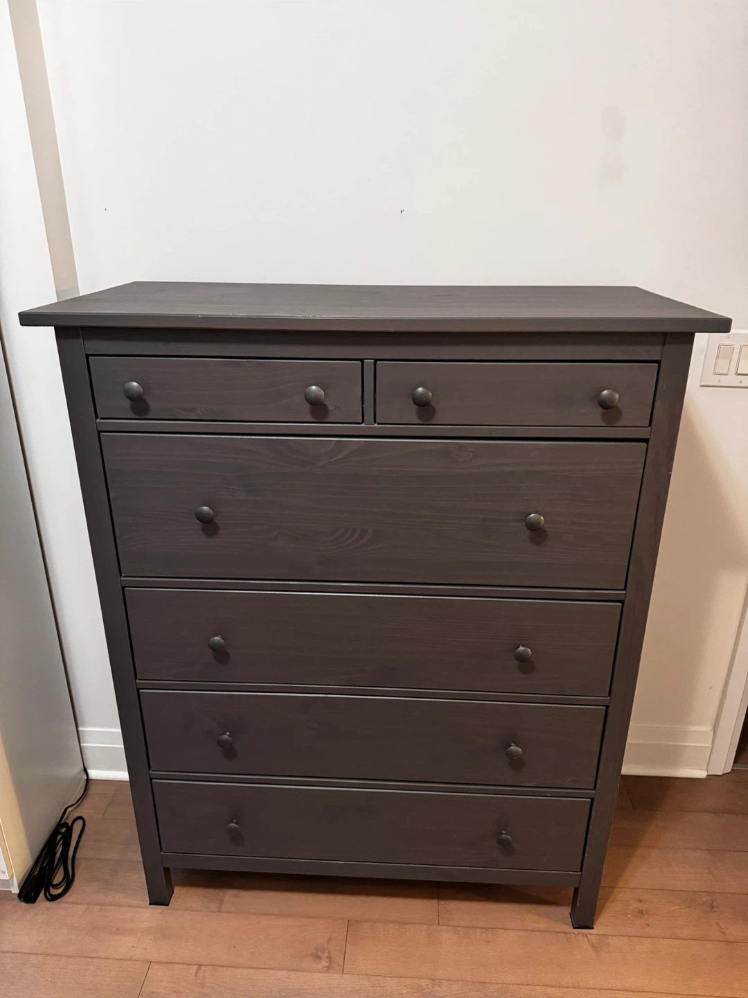 IKEA Hemnes 6-Drawer Chest - Dark grey - photo 4