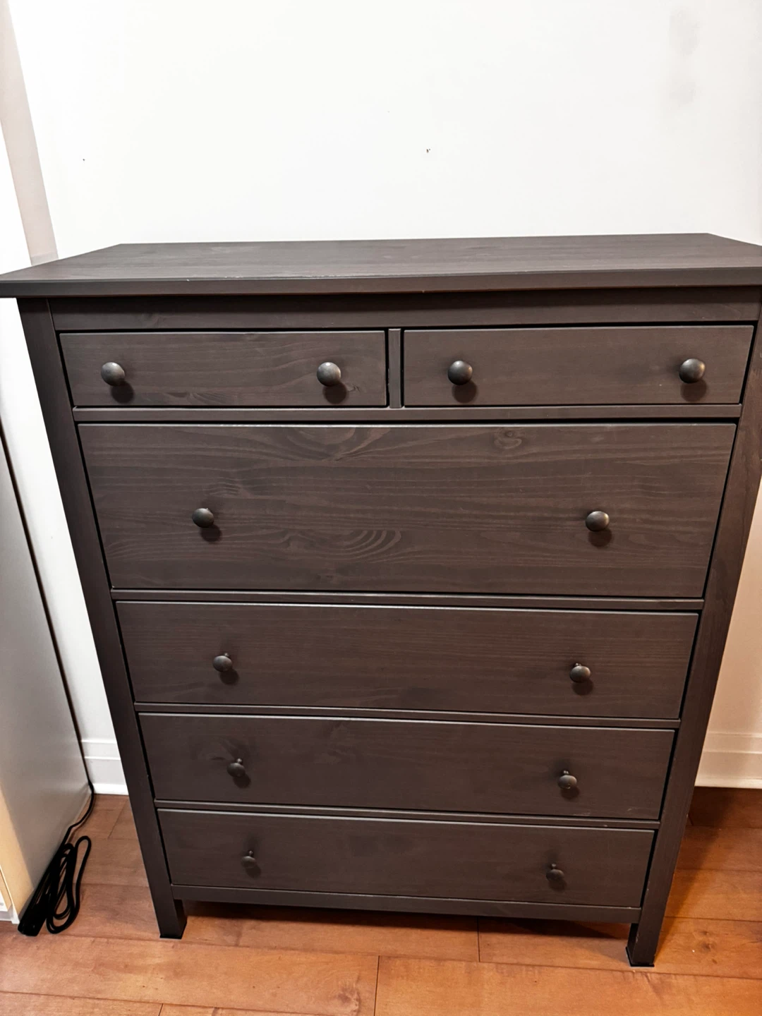 IKEA Hemnes 6-Drawer Chest - Dark grey - photo 3