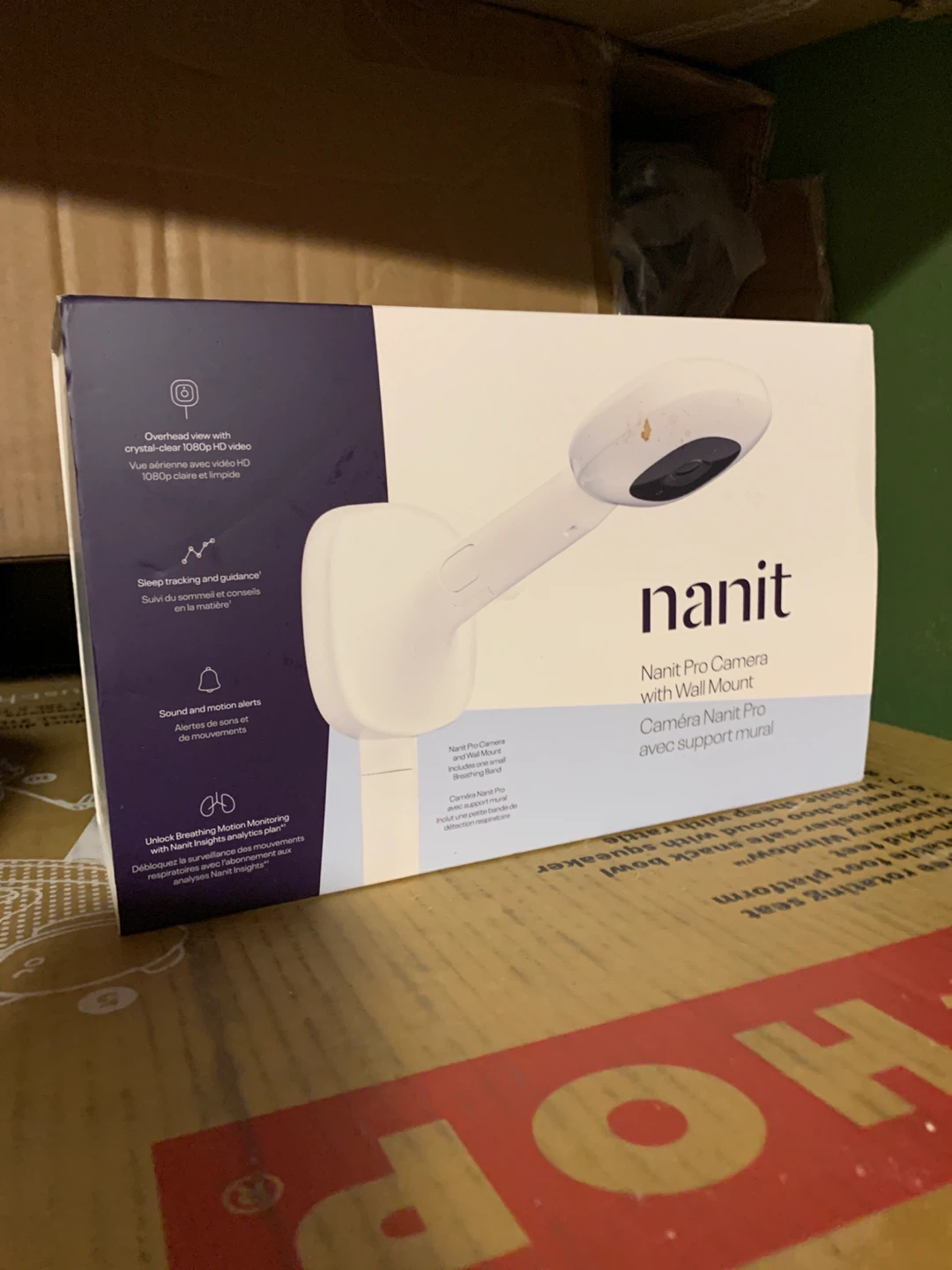 Nanit Pro Camera with Wall Mount - Baby Monitor