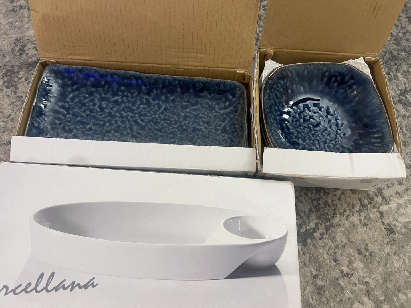 Tachikichi & Porcellana Serving Dishes - New in Box - photo 2