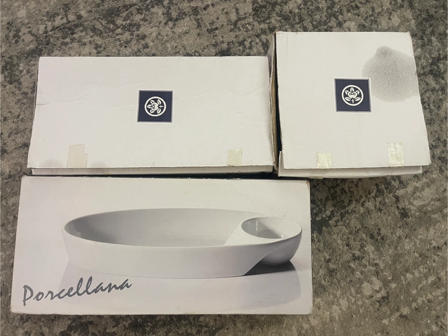 Tachikichi & Porcellana Serving Dishes - New in Box - photo 3