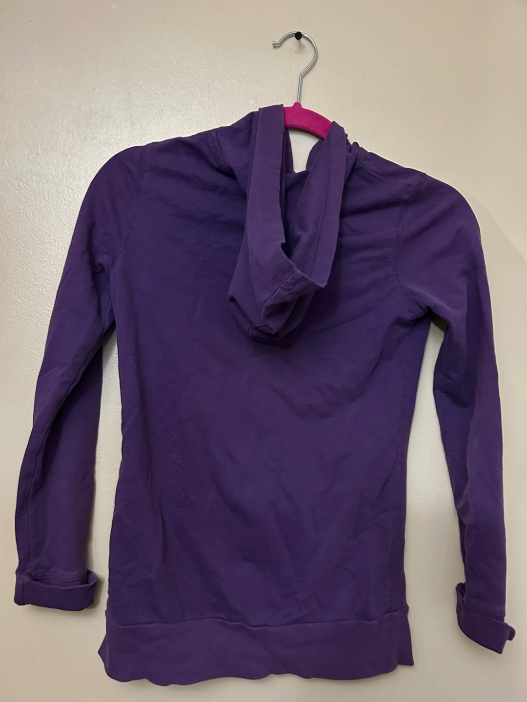 Purple Sequin Hoodie (M) - photo 2