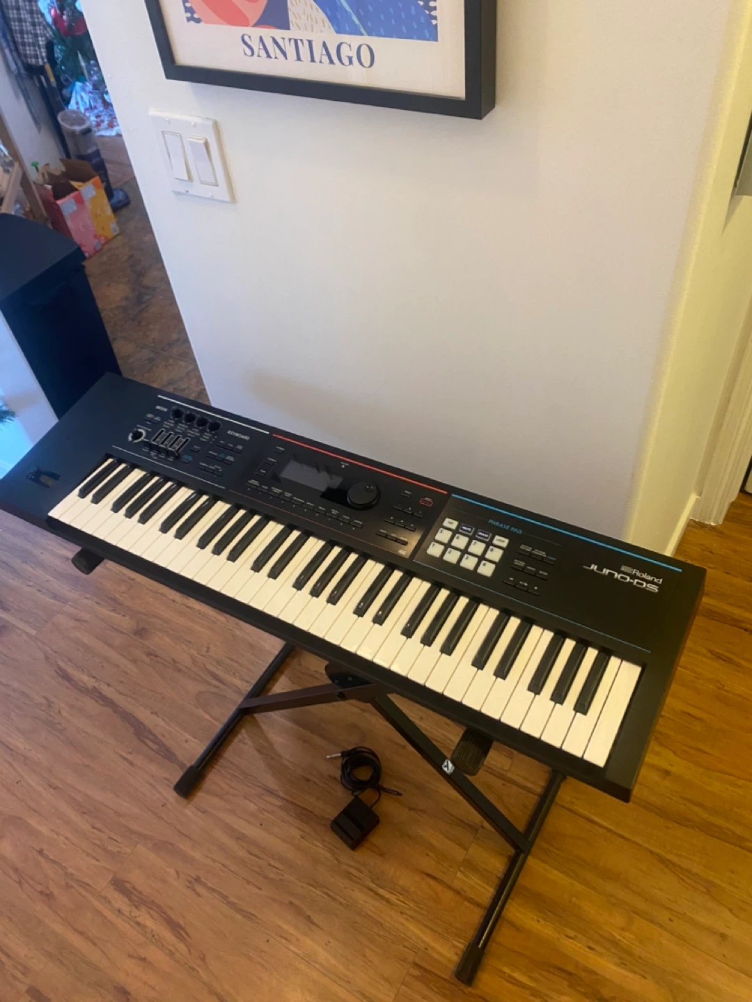 Roland Juno-DS Keyboard w/ gig bag/key stand +more!