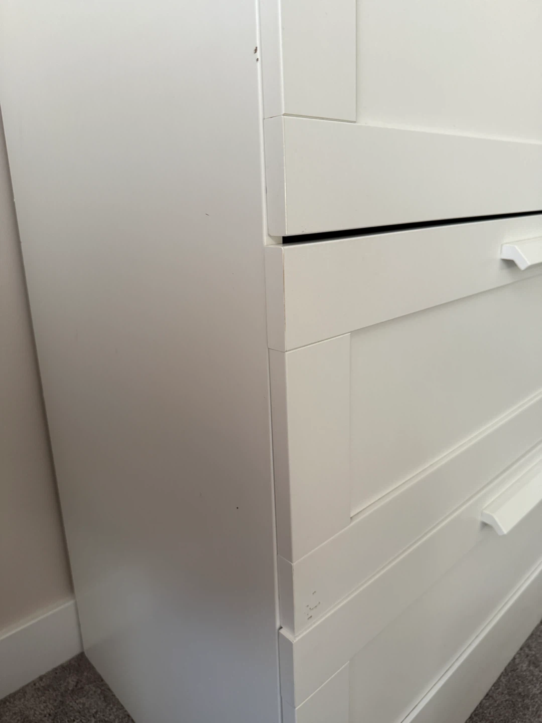 IKEA Hemnes 4-Drawer Chest - White - photo 2