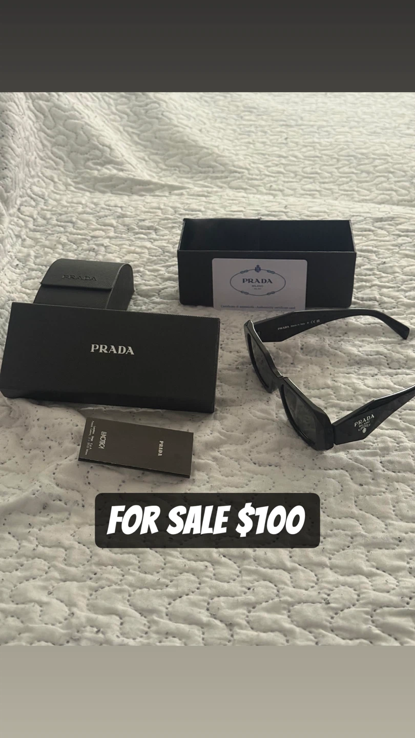 Prada Sunglasses with Case