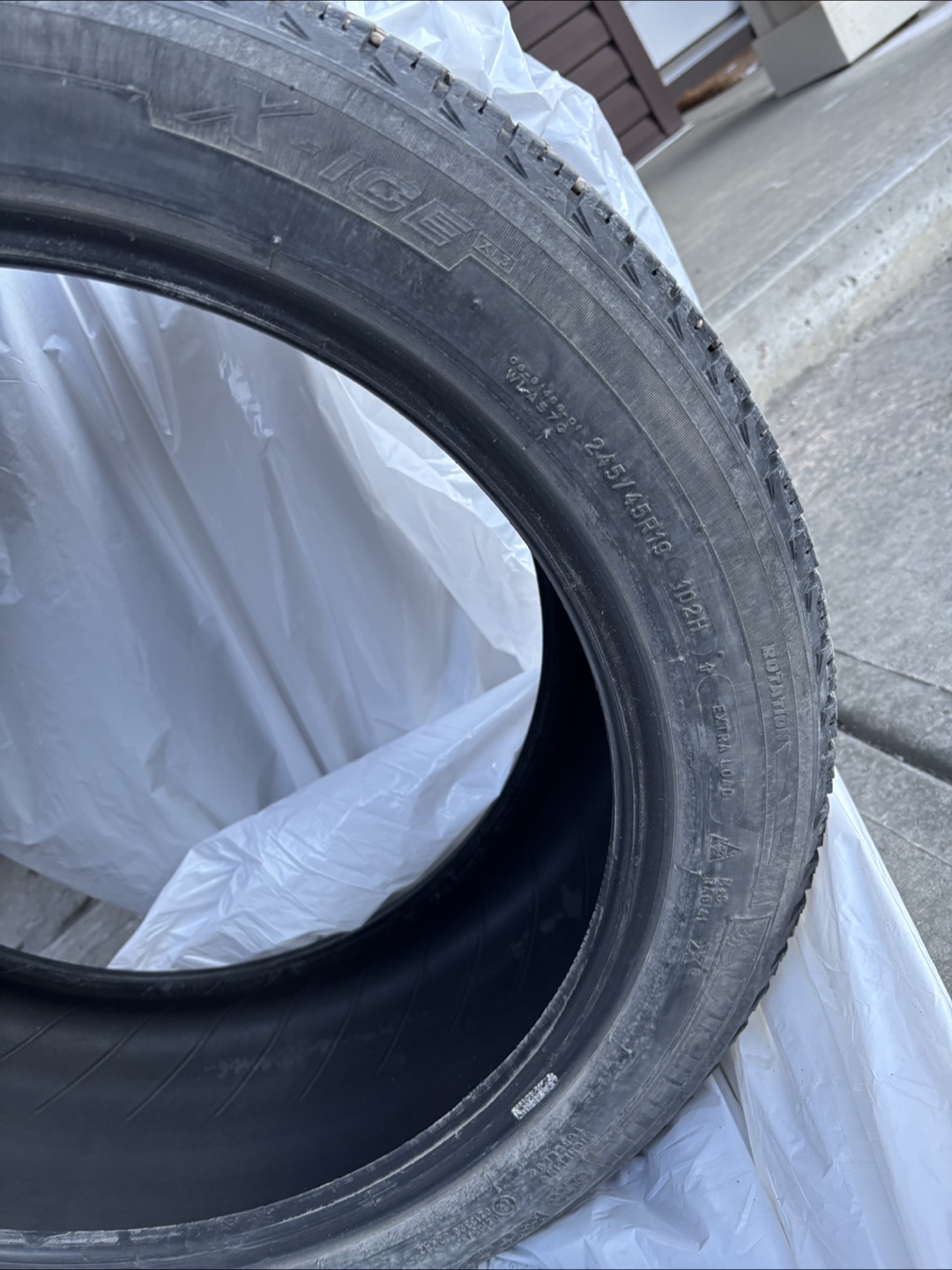 Winter Tire - Michelin X-Ice Snow 245/45R19 Tire - photo 5