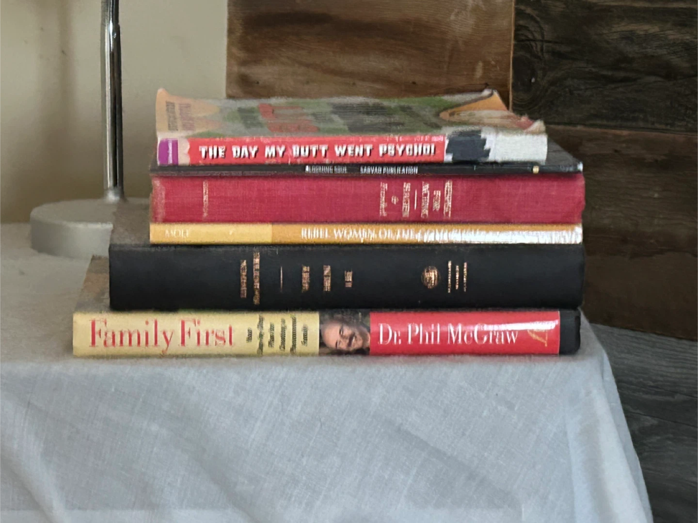 Mixed Books: "Butt Went Psycho", "Family First" & More