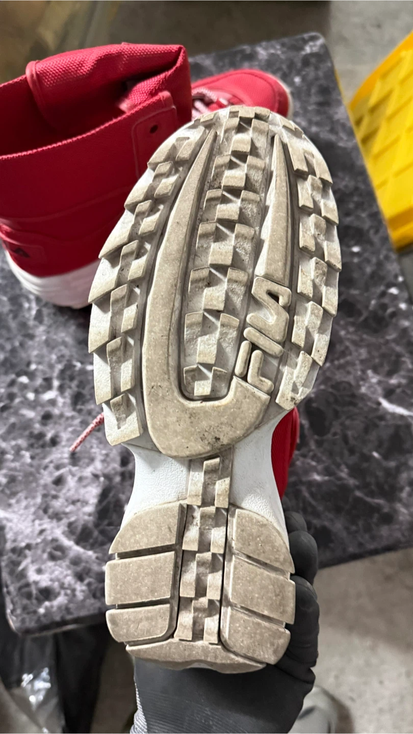 Red Fila High Top Sneakers - photo 5