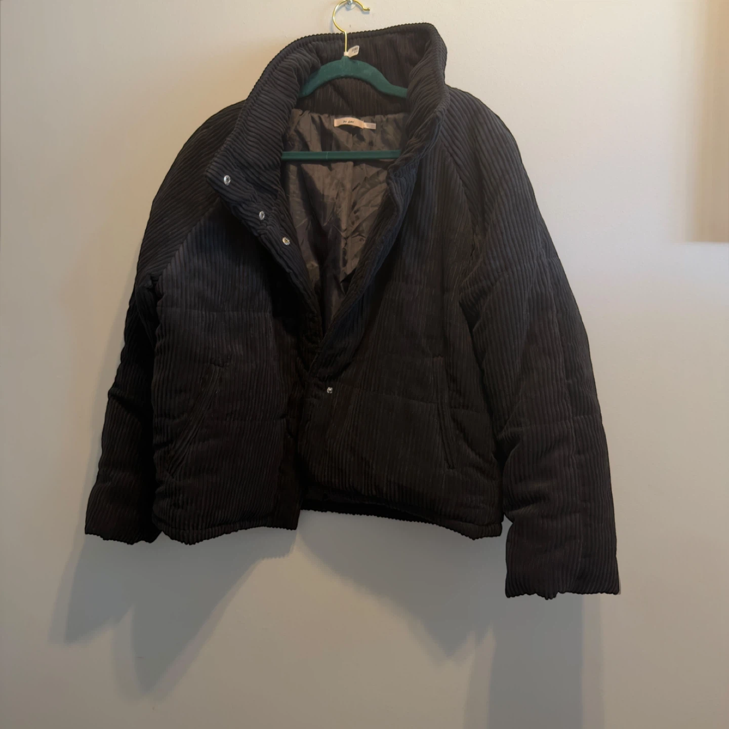 Mi ami Corduroy Puffer Corduroy Jacket - Size L