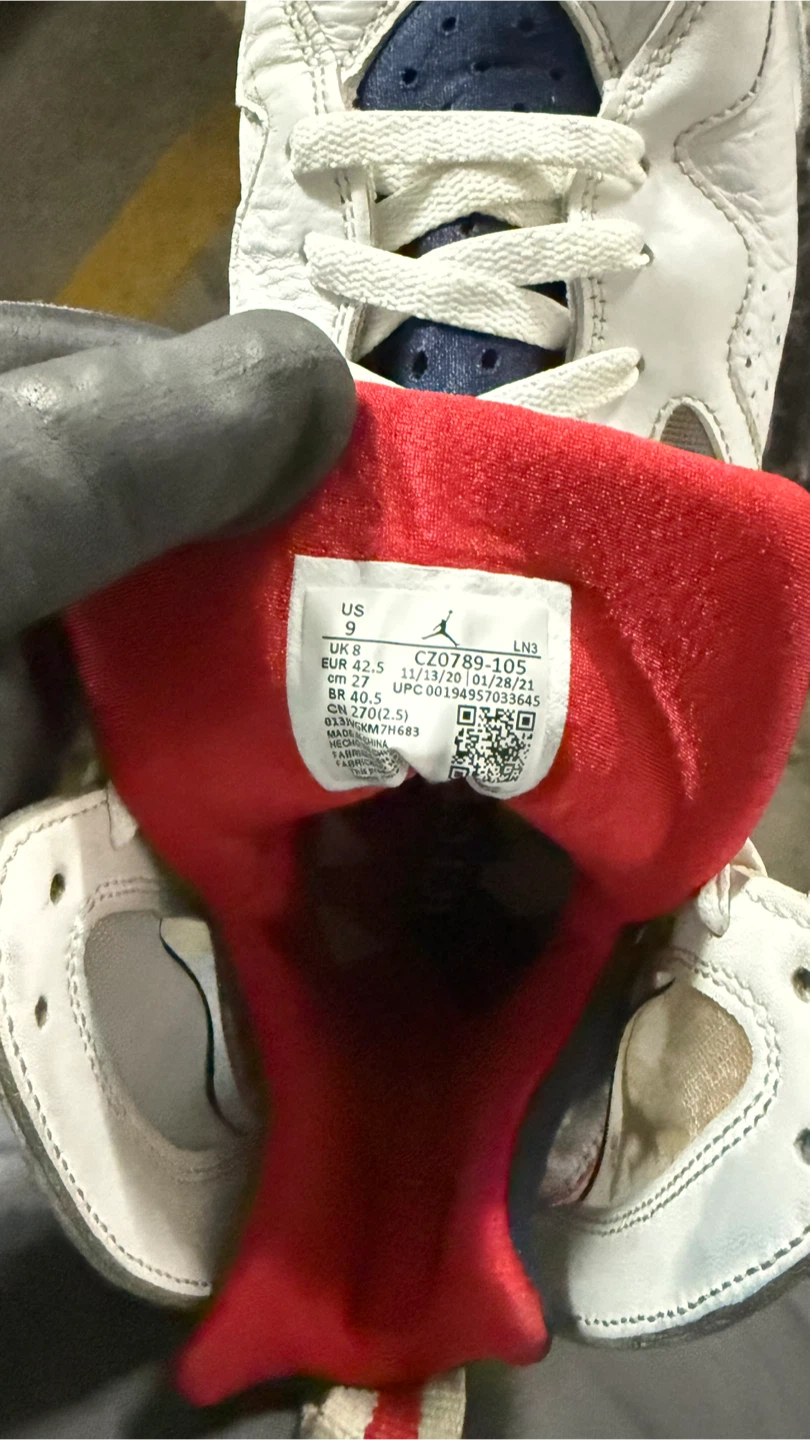 Air Jordan 7 Retro Olympic Size 9 - photo 4