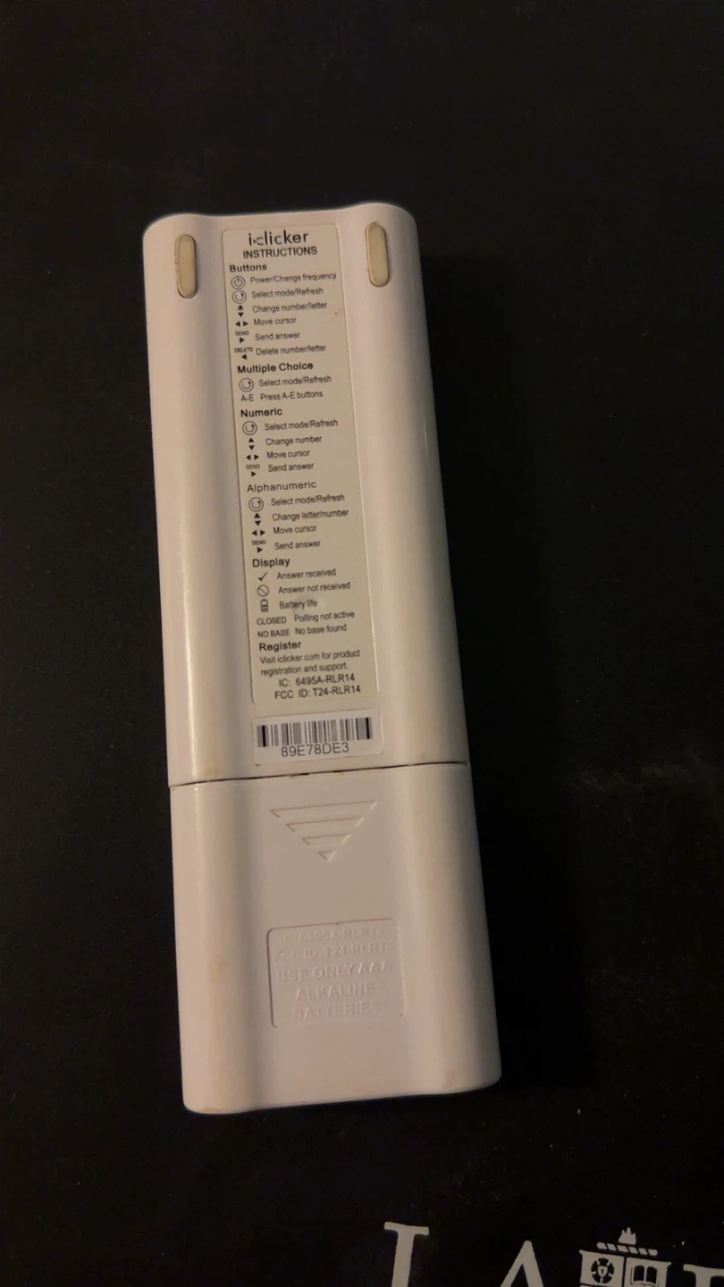 i-clicker 2 Remote - photo 2
