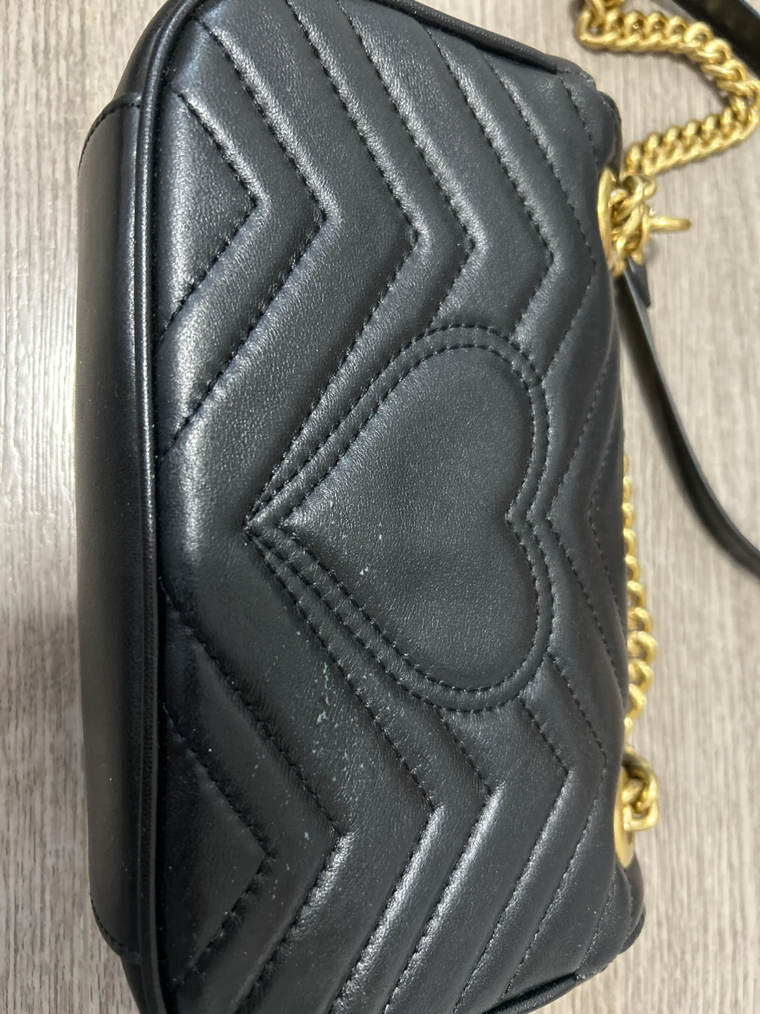 Gucci GG Marmont Mini Shoulder Bag - Black - photo 5
