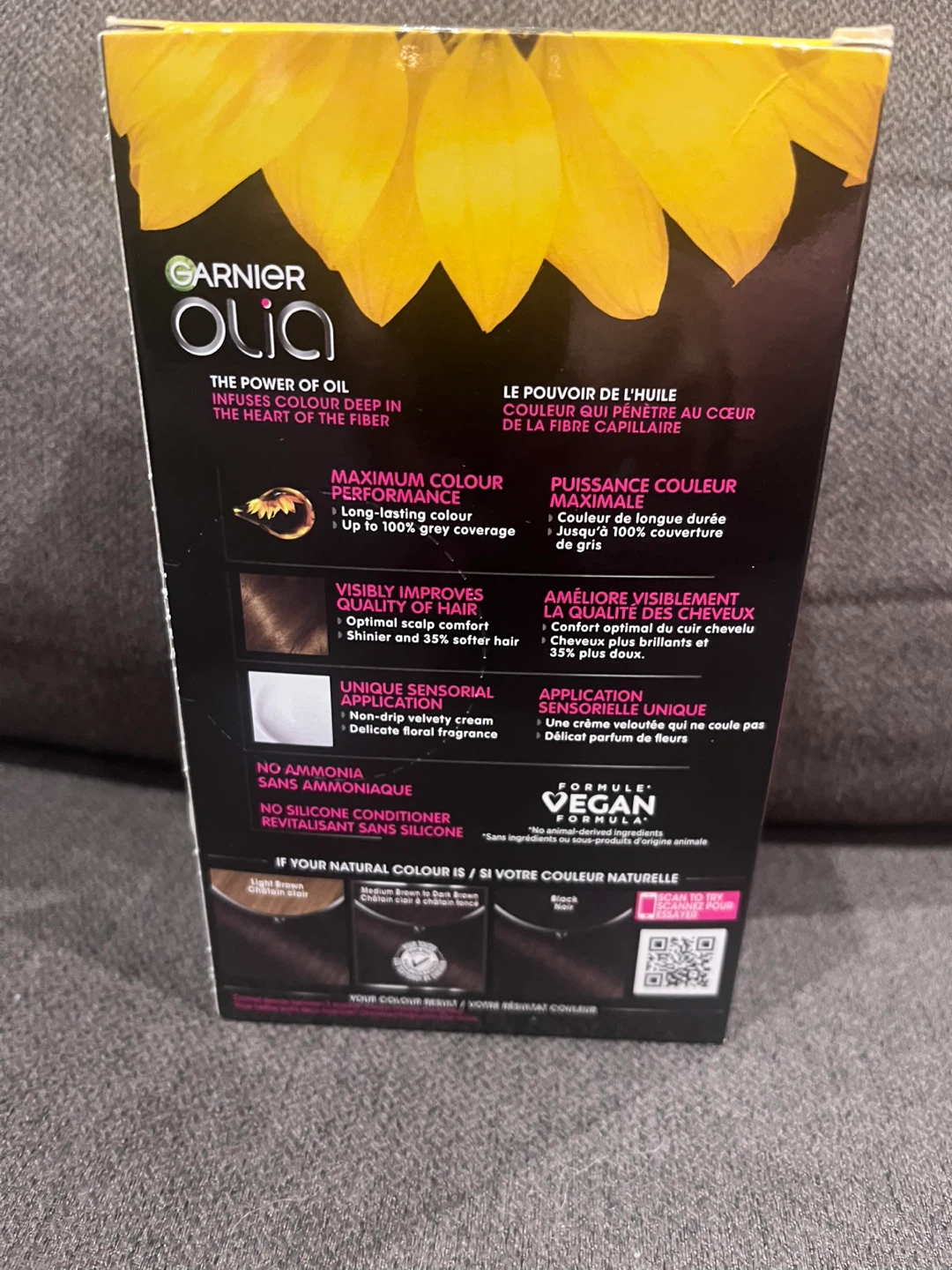 🏆  Garnier Olia 4.0 Dark Brown Hair Dye - photo 2