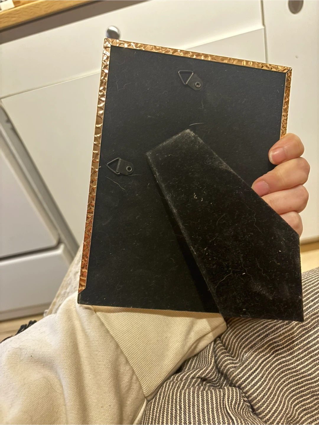 Rose Gold Metal Textures Frame - photo 2