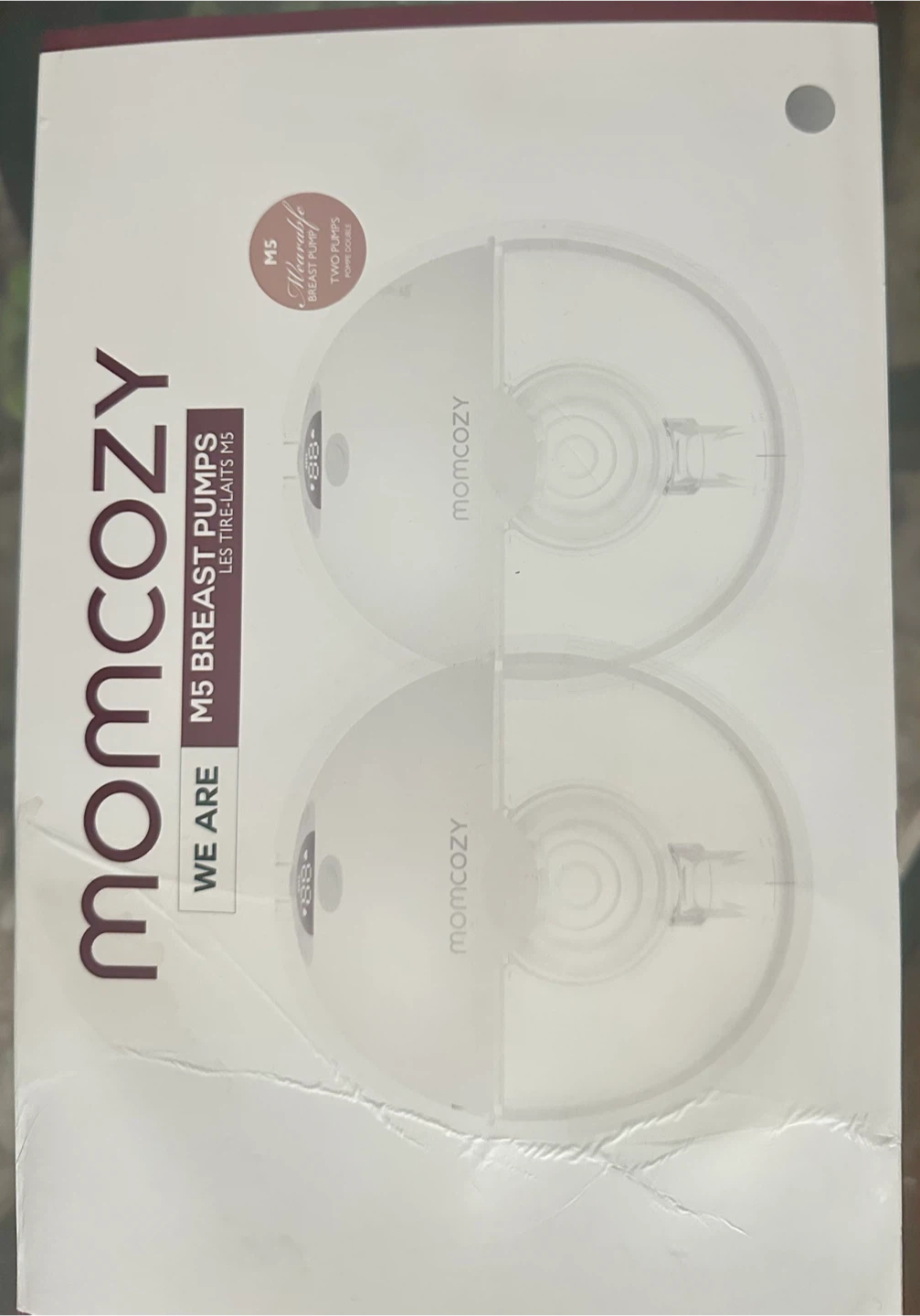 Momcozy M5 Wearable Breast Pump - Double